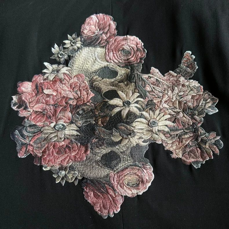 Dior Dior 17. Toru Kamei's Rose Skull Suit 2502-Nextarrow Size 46R - 3 Thumbnail