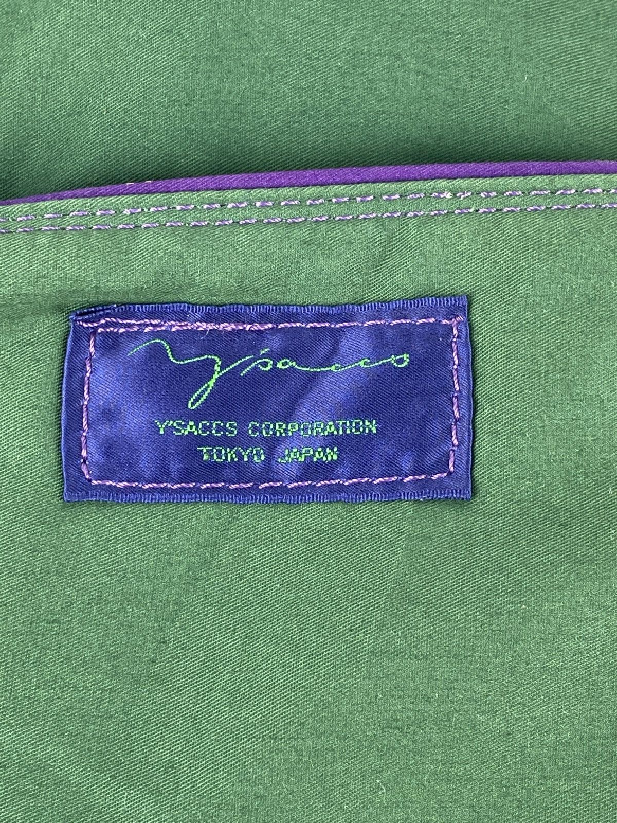 Yohji Yamamoto 2000’s Ysacc’s by Yohji Yamamoto Rucksack Bagpack Size ONE SIZE - 8 Thumbnail