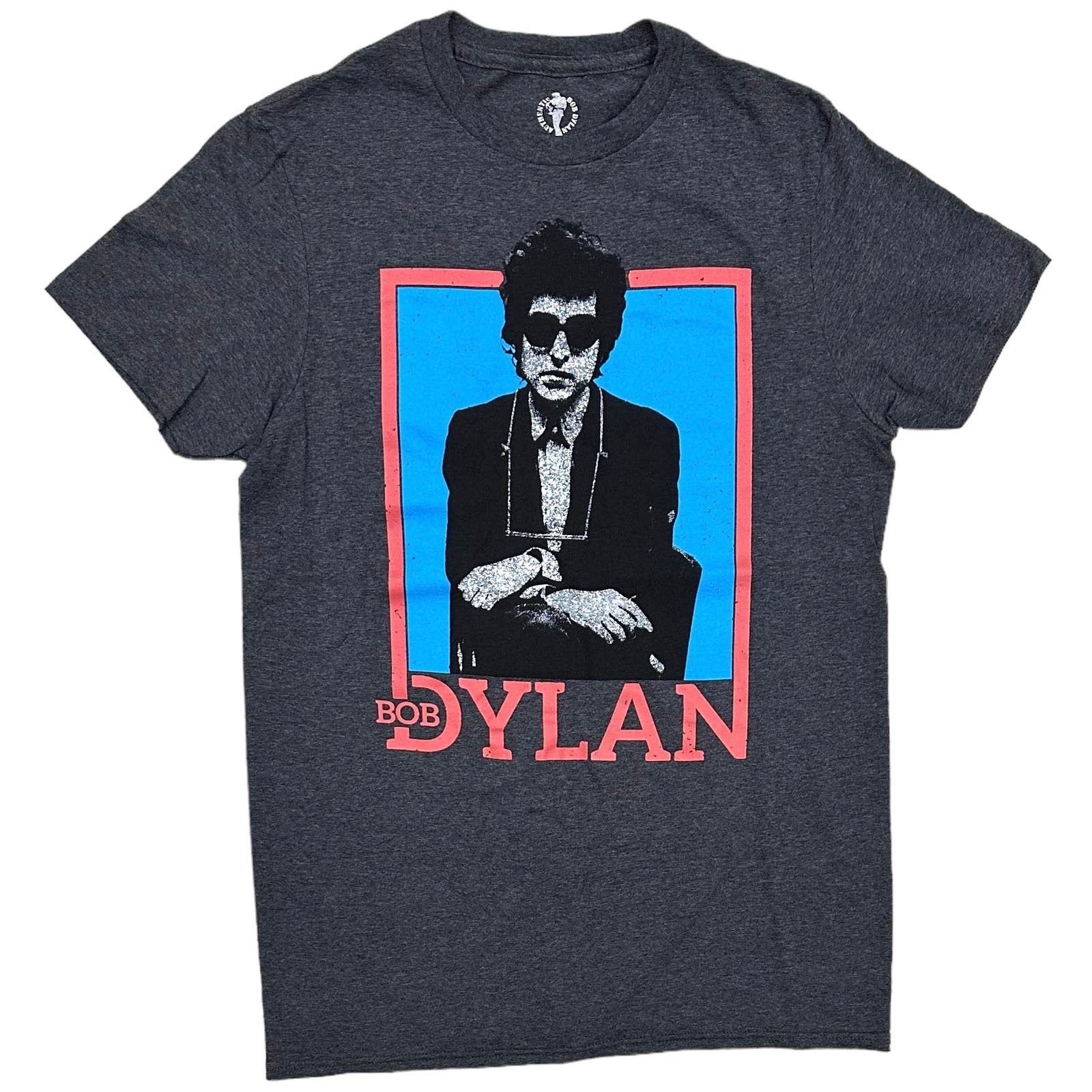 dylan Bob Dylan Men's Distressed Print Vintage Tee T-Shirt Size US XL / EU 56 / 4 - 1 Thumbnail