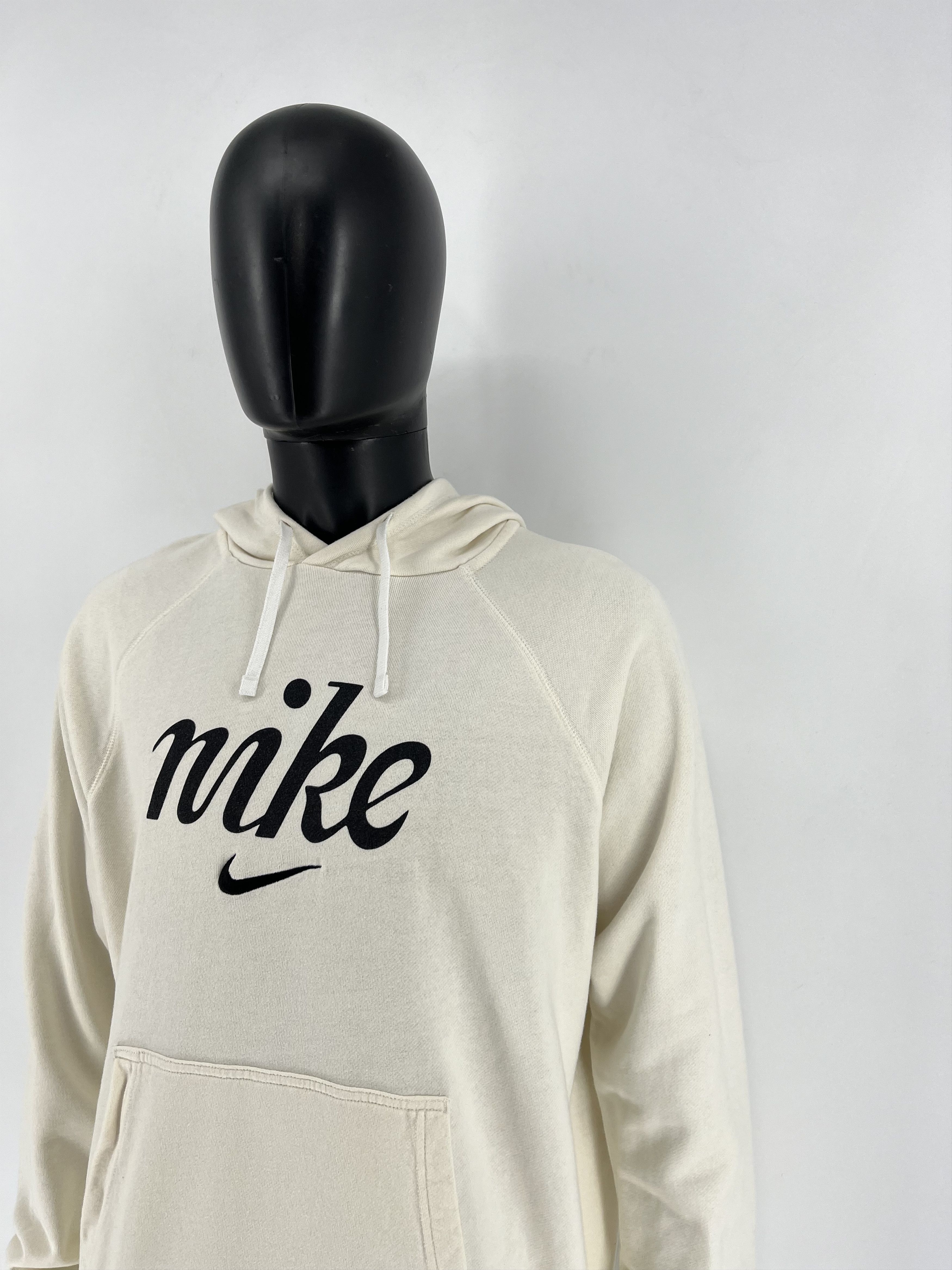 Nike Vintage Nike Double Logo Heavy Cotton Crew Neck Sweatshirt Size US XXL / EU 58 / 5 - 5 Thumbnail