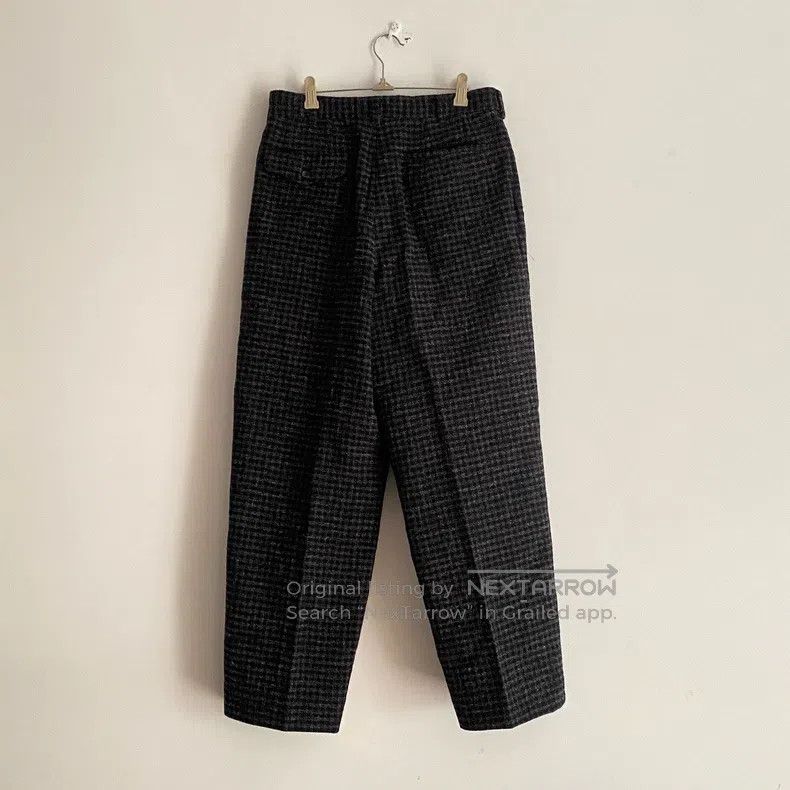 Comme des Garcons Comme Des Garcons size S Thick Wool Pants. Black and Gray Size US 27 - 2 Thumbnail