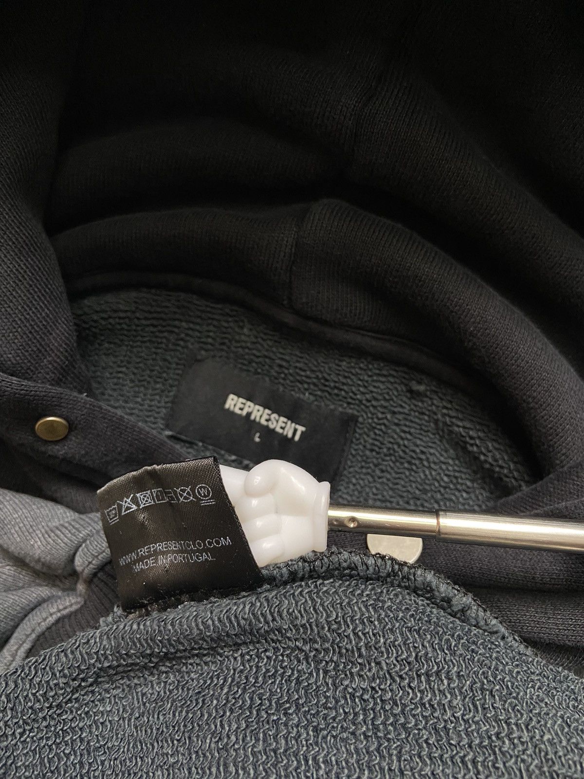 Represent Clo. Rare Represent gray Hoodie Size US L / EU 52-54 / 3 - 5 Thumbnail