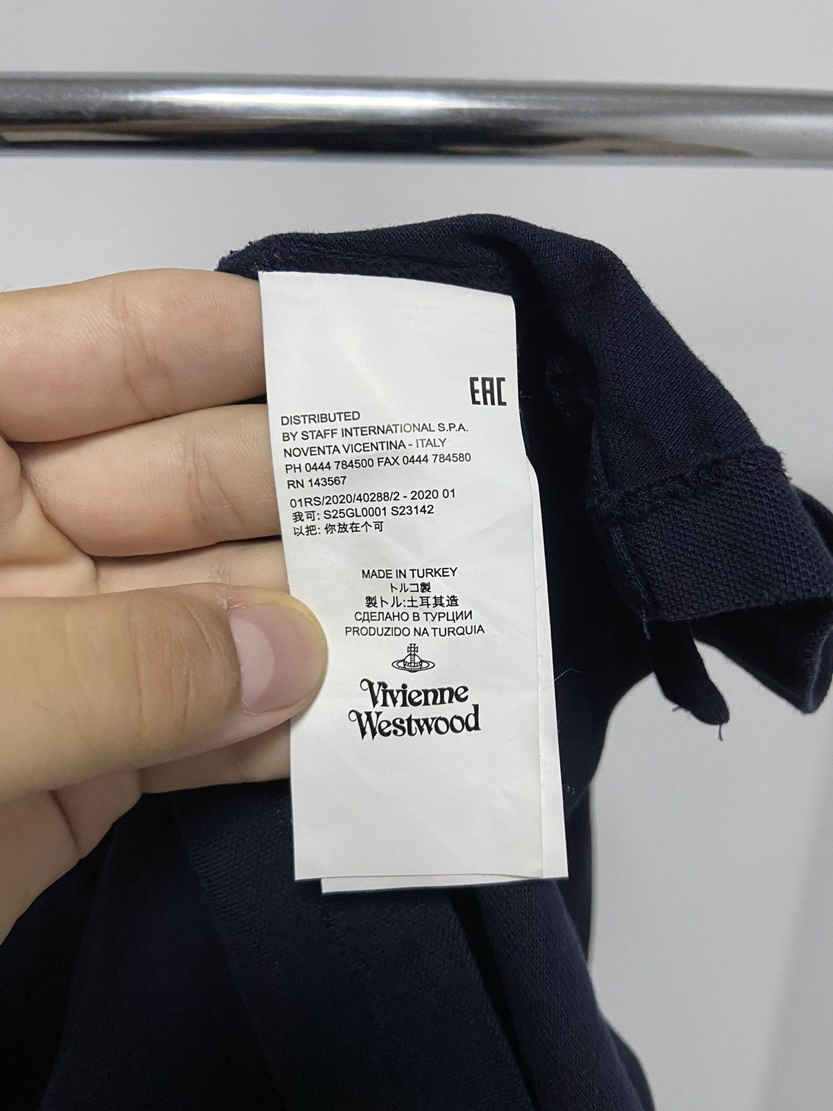 Vintage × Vivienne Westwood Vivienne Westwood Longsleeve Vintage Small Orb Logo Luxury Size US L / EU 52-54 / 3 - 6 Thumbnail