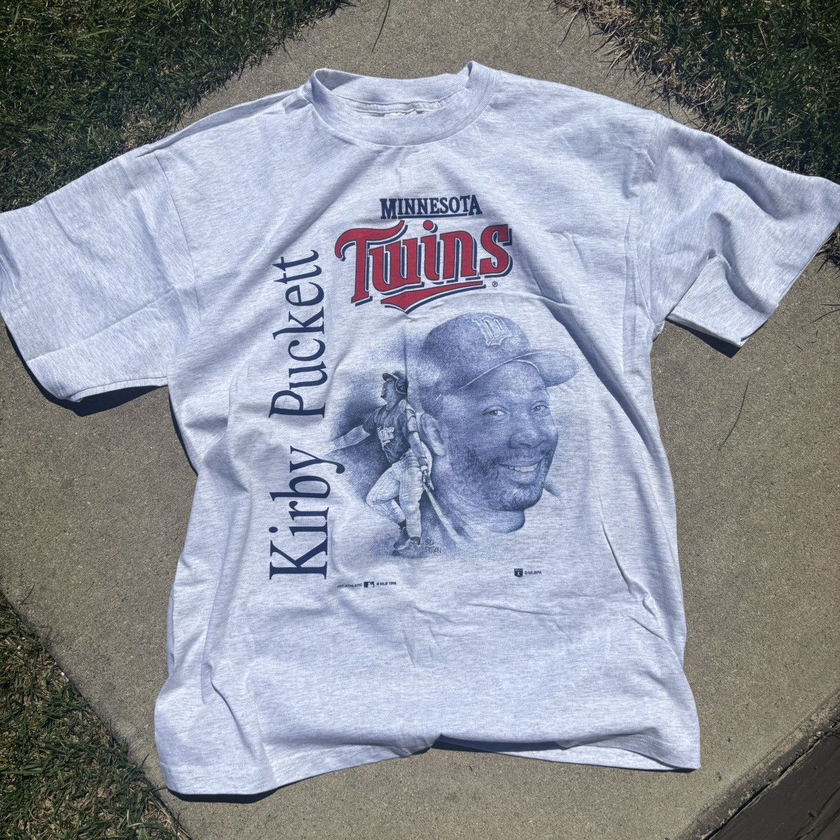 MLB × Vintage Vintage Deadstock NOS Kirby Puckett MN Twins Shirt Size US XL / EU 56 / 4 - 1 Thumbnail