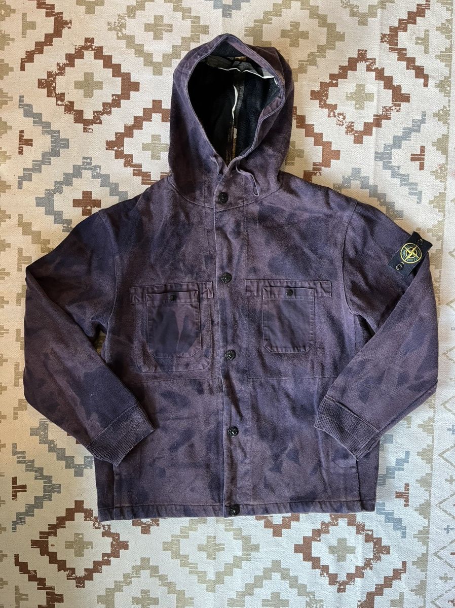 Stone Island Stone Island Paul Harvey jacket era Vintage 00 light canvas Size US L / EU 52-54 / 3 - 2 Thumbnail