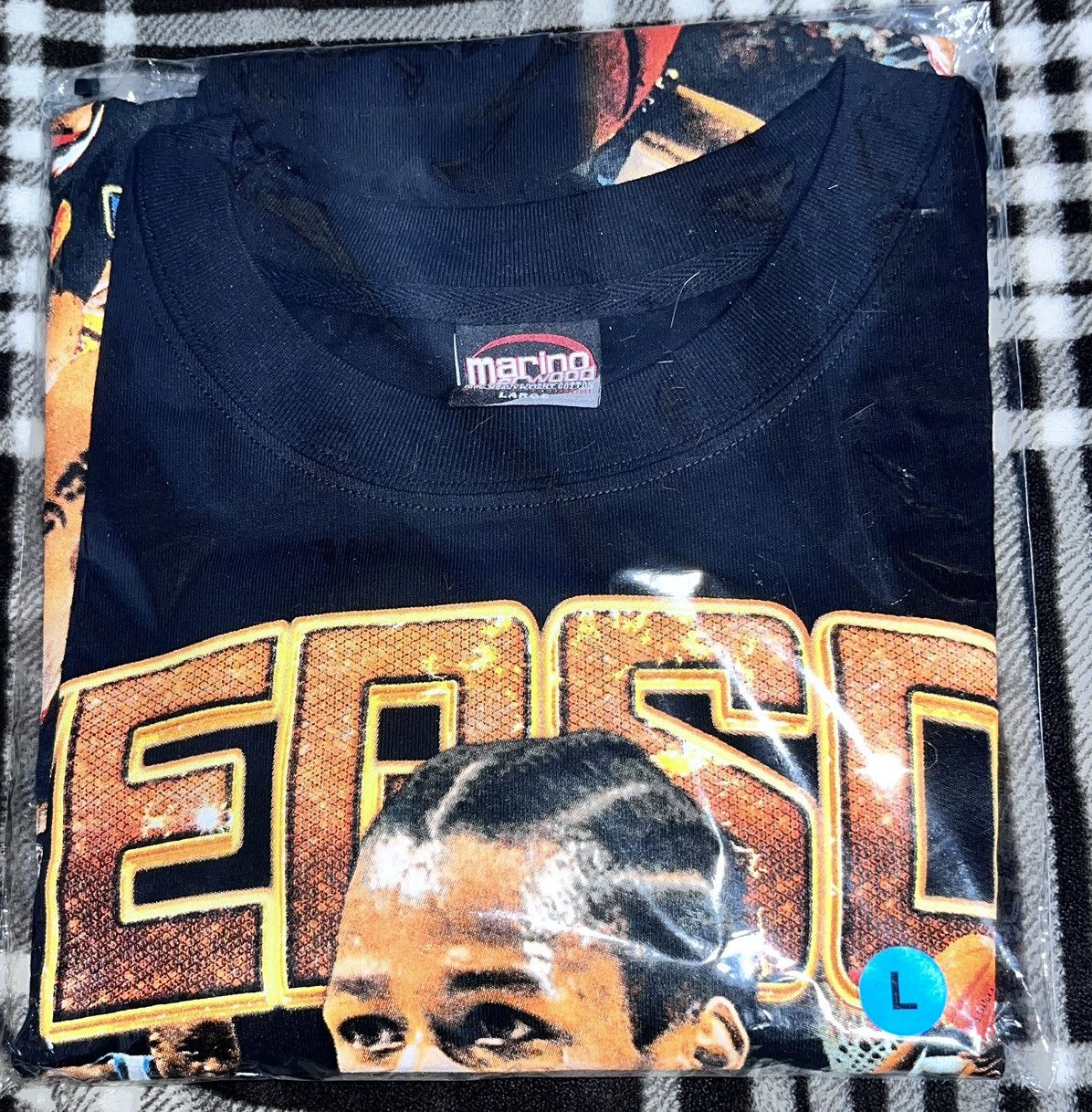 トップス MARINO MORWOOD Allen Iverson L size MARINO MORWOOD / Allen Iverson T-Shirt | HOLICK