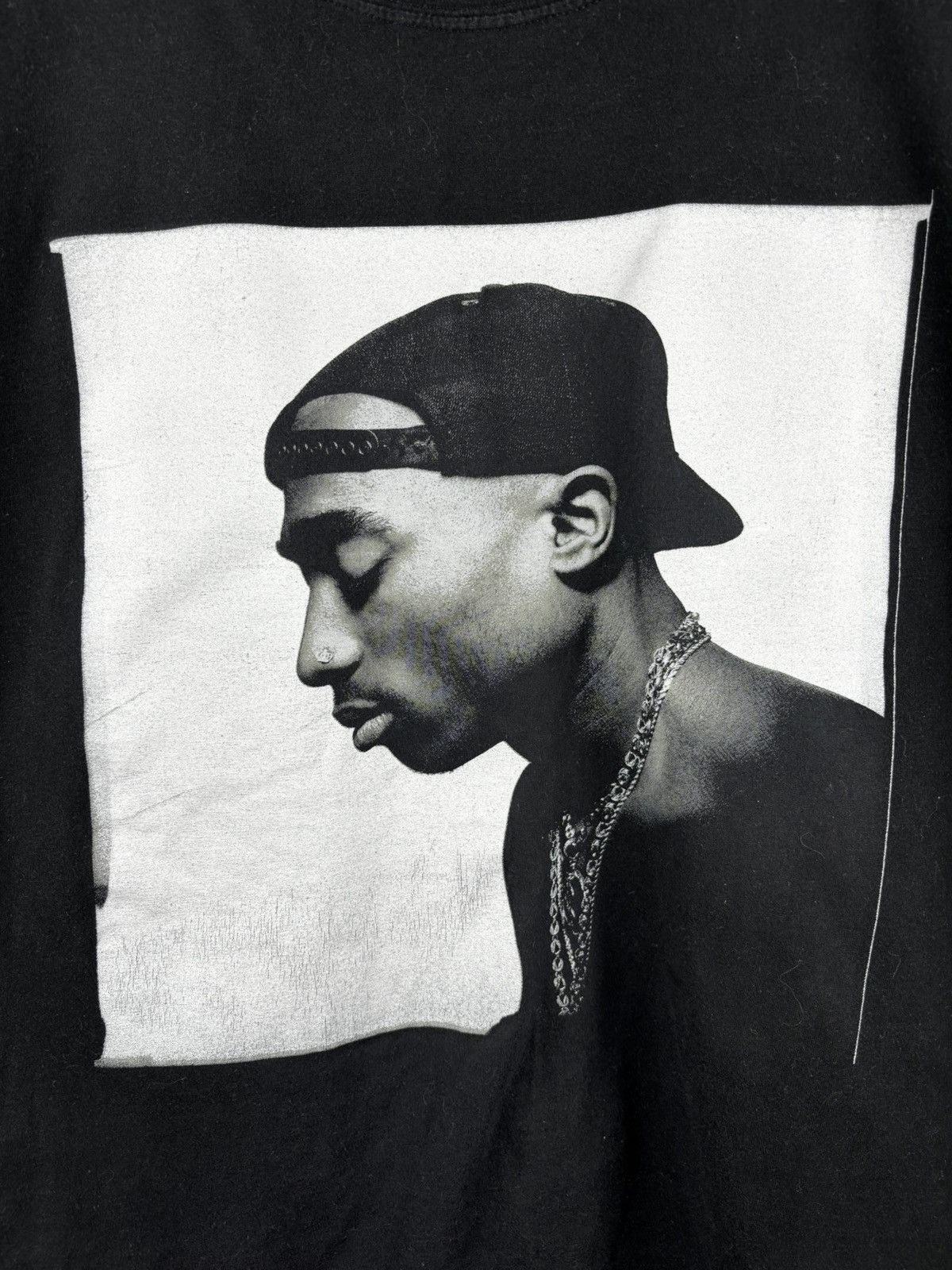 Rap Tees × Vintage 2Pac Vintage Big Logo t shirt size L Size US L / EU 52-54 / 3 - 2 Thumbnail