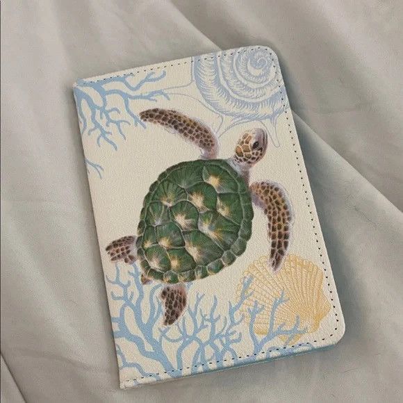 Other Sea Turtle Passport Holder. With card inserts! Size US XL / EU 56 / 4 - 1 Thumbnail