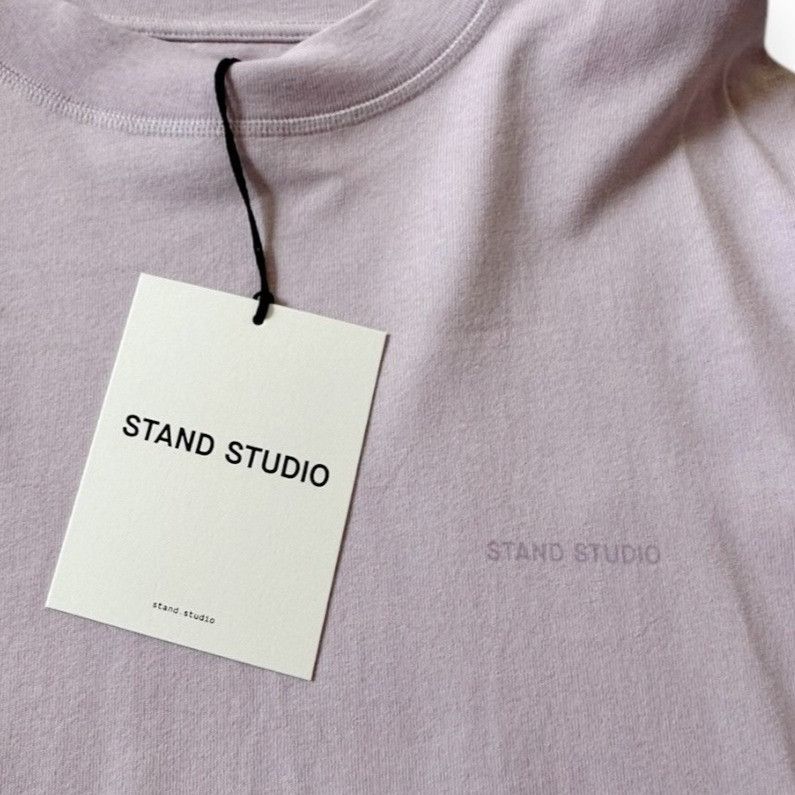 STAND STUDIO Stand Studio SANIA LS TEE, Lavender, Size S, New with tag Size S / US 4 / IT 40 - 6 Thumbnail