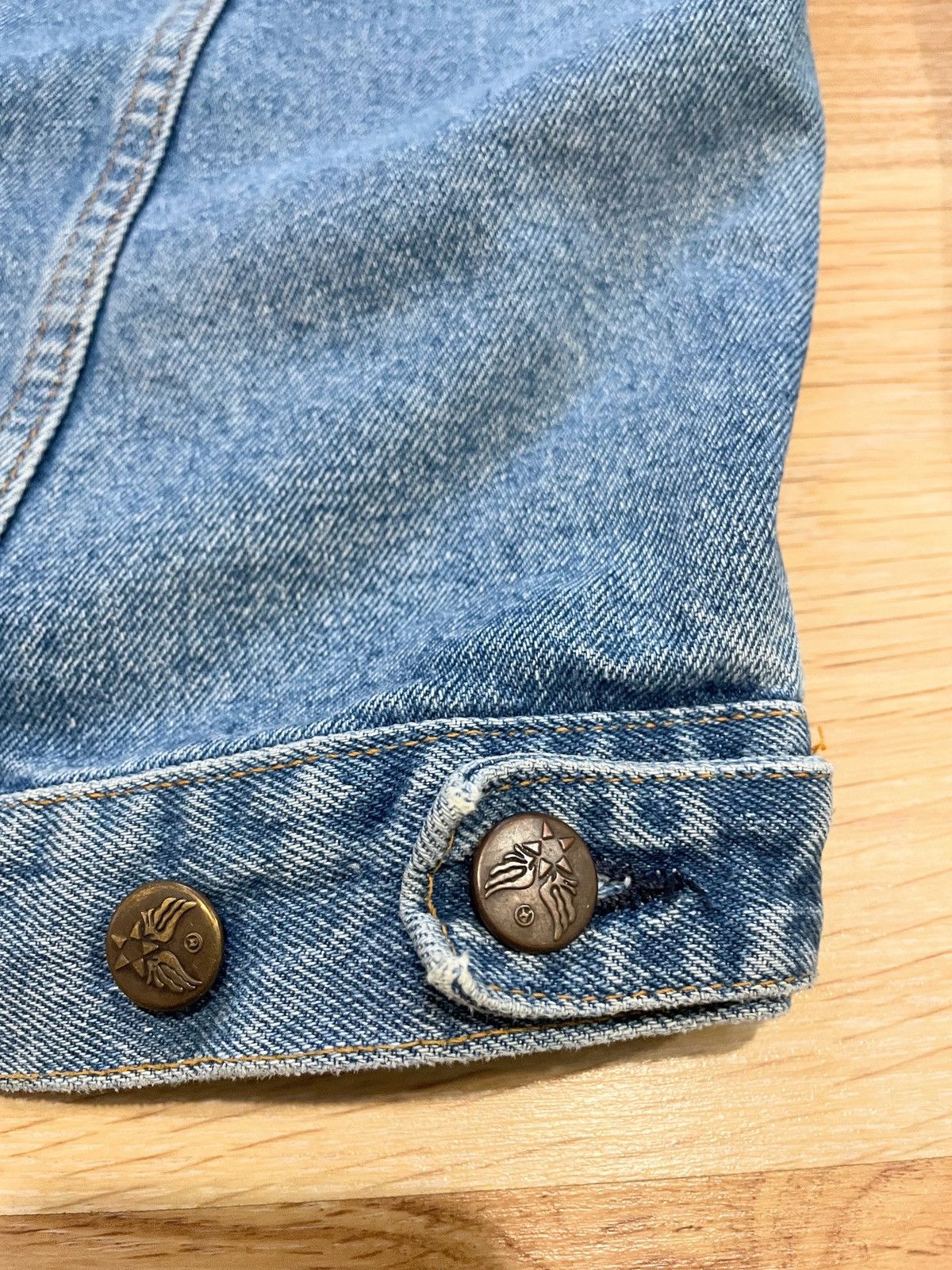 Avirex Vintage Avirex Denim Jacket Boxy Workwear Biker L Size US L / EU 52-54 / 3 - 10 Thumbnail