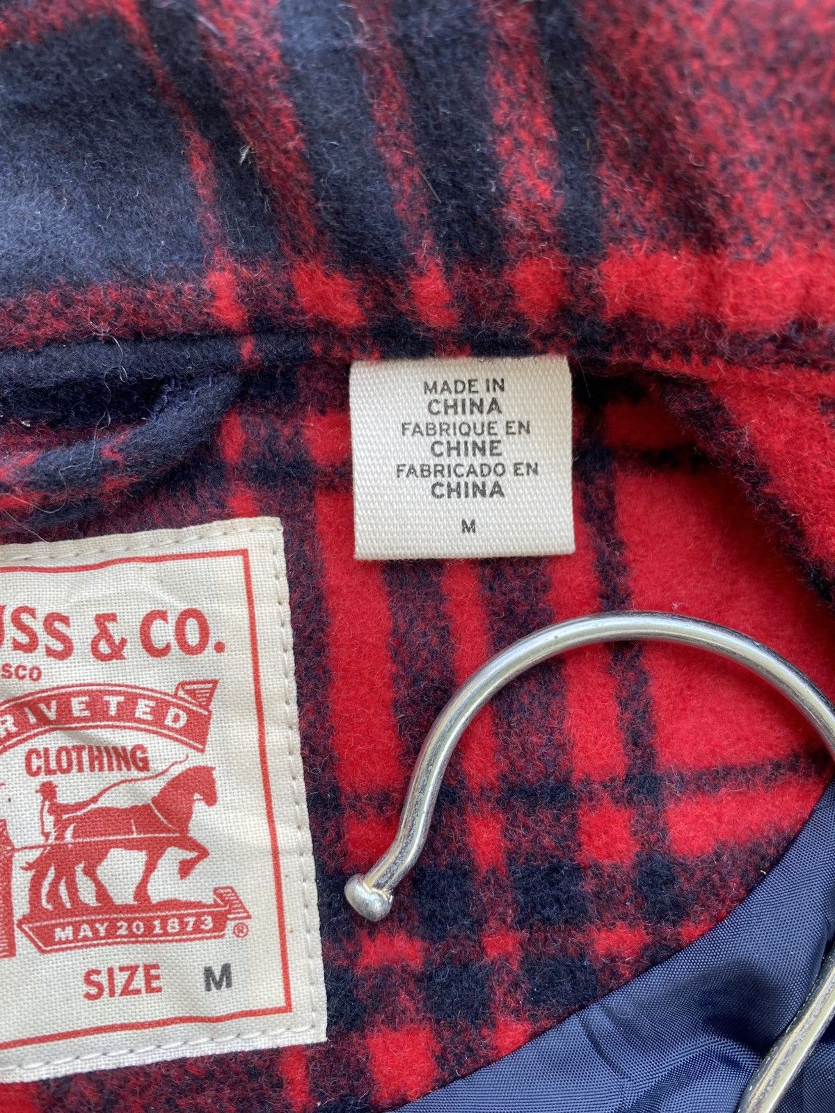 Levi's Vintage Levi's Strauss Chekered Wool Jacket Size US M / EU 48-50 / 2 - 13 Thumbnail