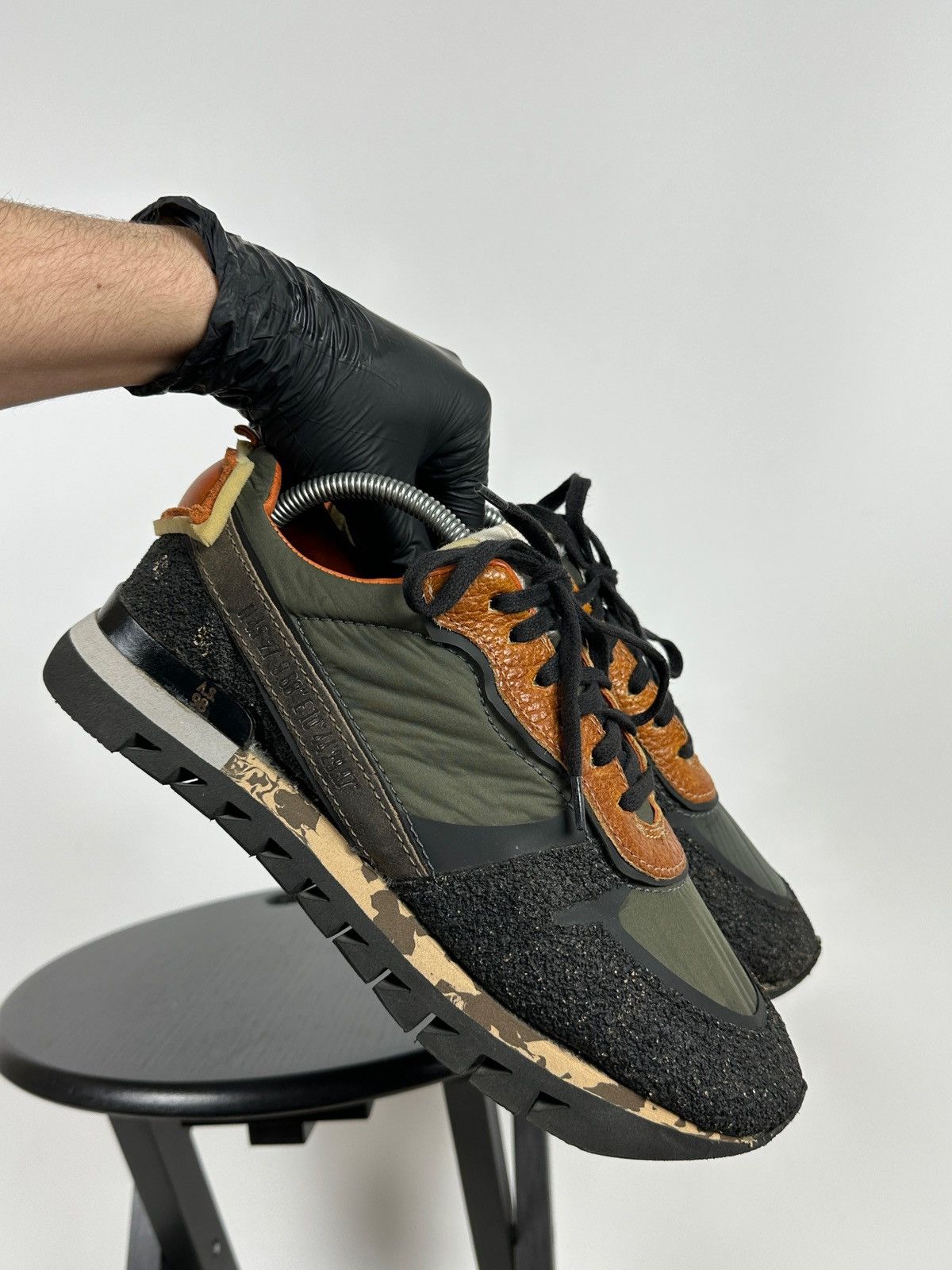 A.S.98 A.S.98 Airstep Avant Garde Leather/Nylon Sneakers Size US 9 / EU 42 - 5 Thumbnail