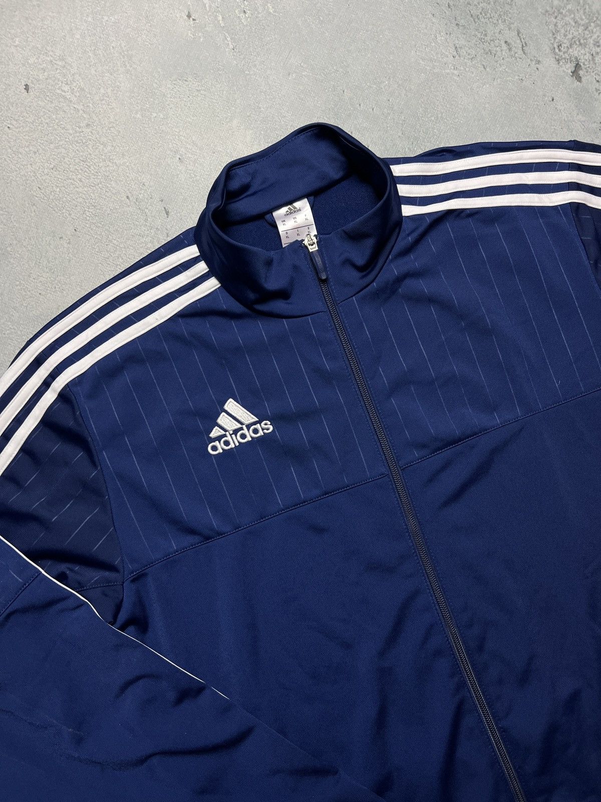 Adidas Vintage y2k Adidas Stripes Olympic Track Jacket Hype 90s 00s Size US XL / EU 56 / 4 - 8 Thumbnail