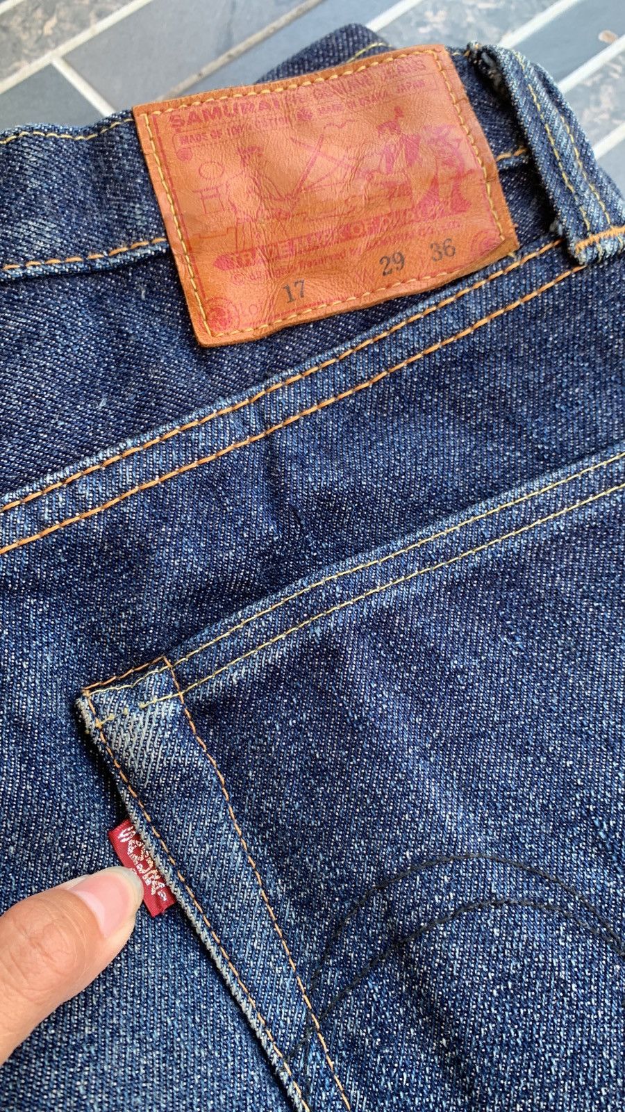 Samurai Jeans Vintage Samurai s510xx 19oz Selvedged Denim Jeans pants Size US 29 - 8 Thumbnail