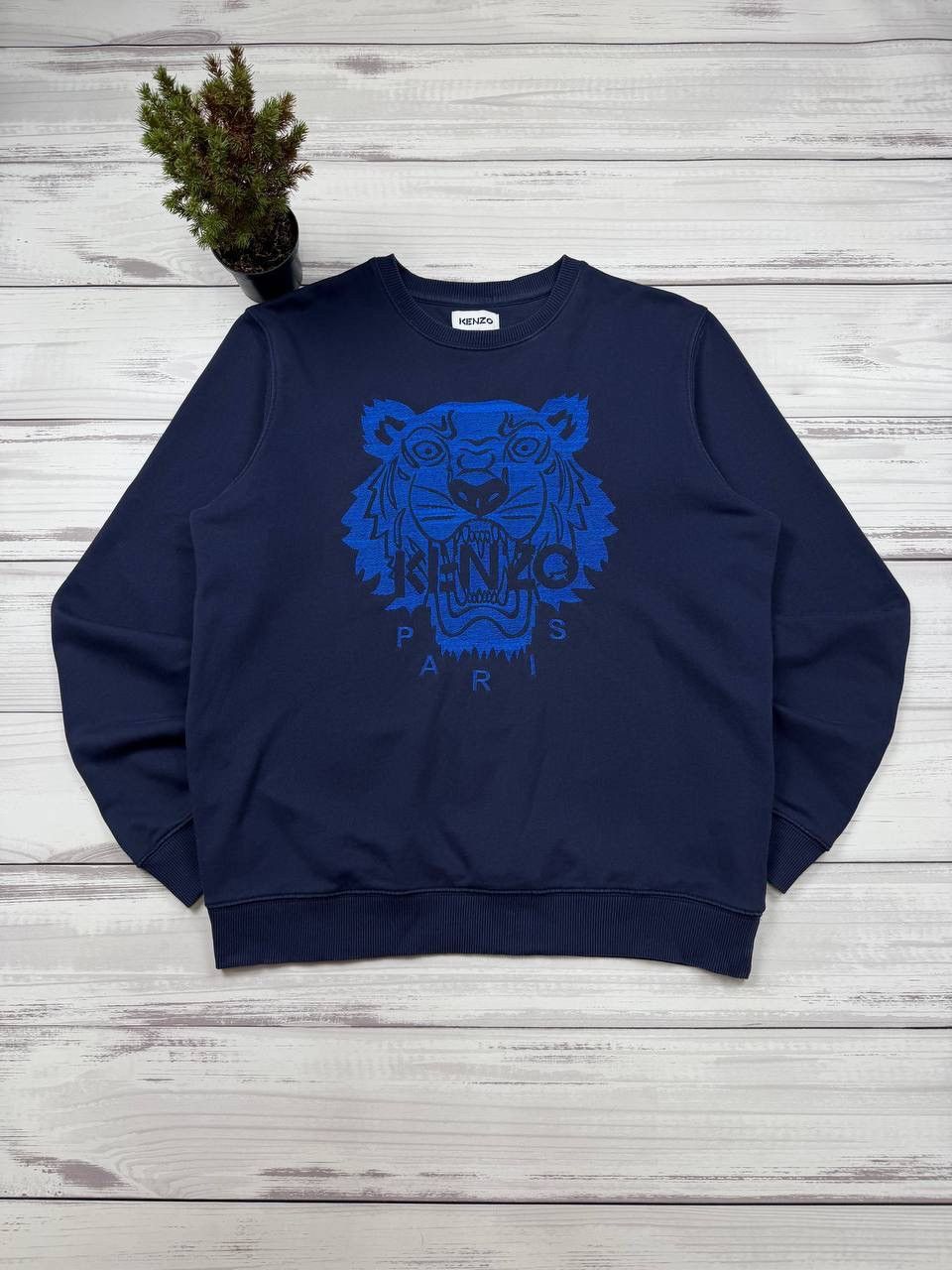 Kenzo Authentic Kenzo Paris Tiger Crewneck Sweatshirt Size US XL / EU 56 / 4 - 1 Thumbnail