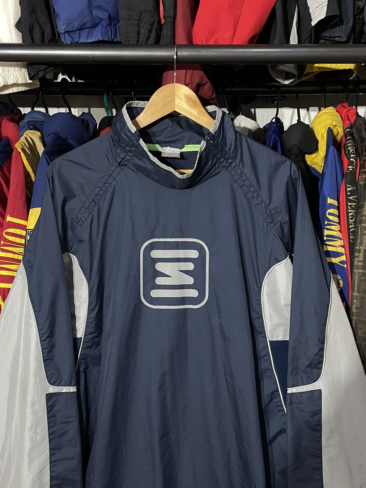 Nike × Vintage Windbreaker Nike Shox 00’s Size US XL / EU 56 / 4 - 2 Thumbnail