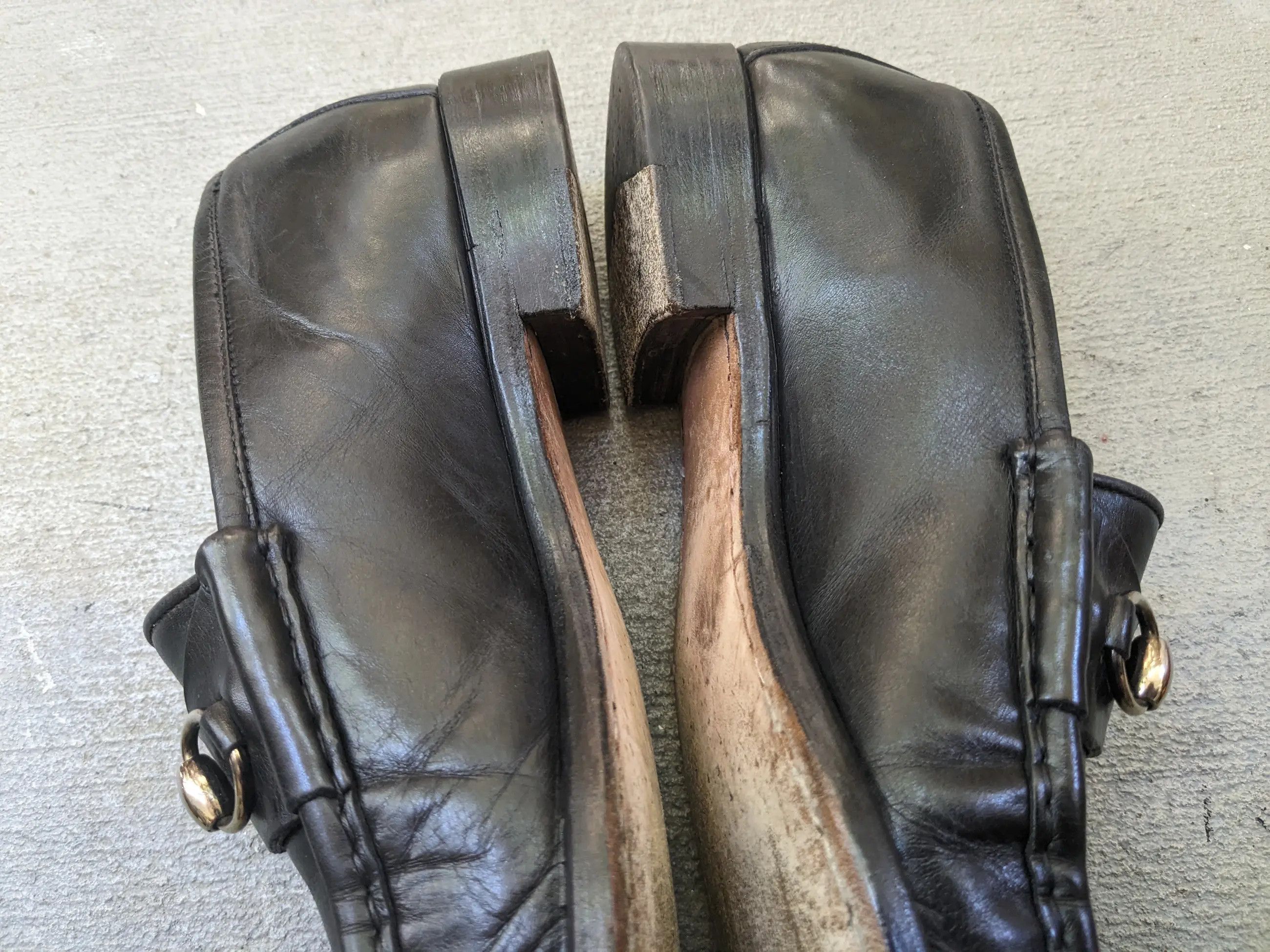 Gucci Gucci Horsebit Loafers Black 8 D Leather Snaffle Tom Ford Size US 8 / EU 41 - 10 Thumbnail