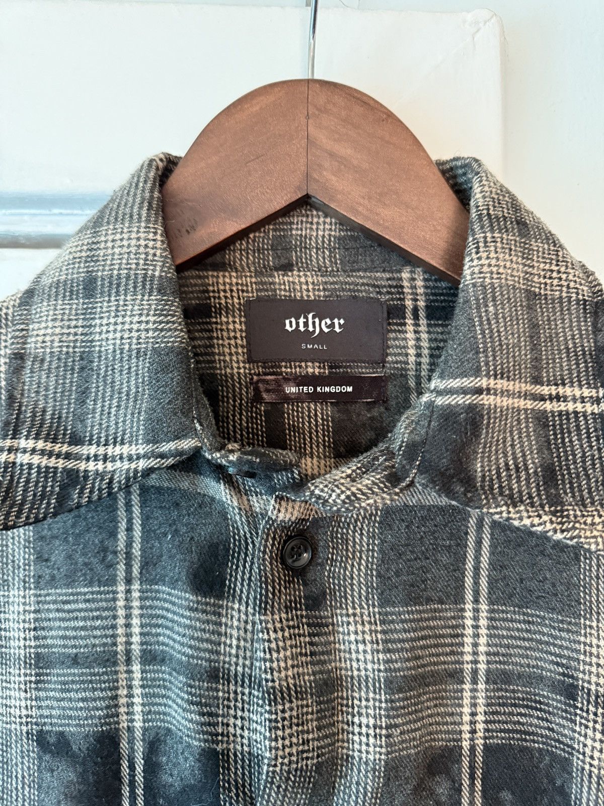 Other UK Sun Faded, Distressed, & Dyed Grunge Cutoff Flannel Size US S / EU 44-46 / 1 - 3 Thumbnail