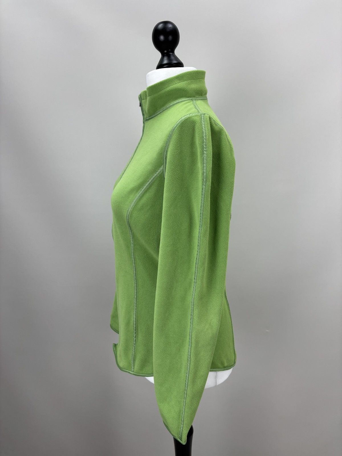 Frauenschuh Womens fleece jacket Frauenschuh Size L/XL Color Green Size XL / US 12-14 / IT 48-50 - 9 Thumbnail