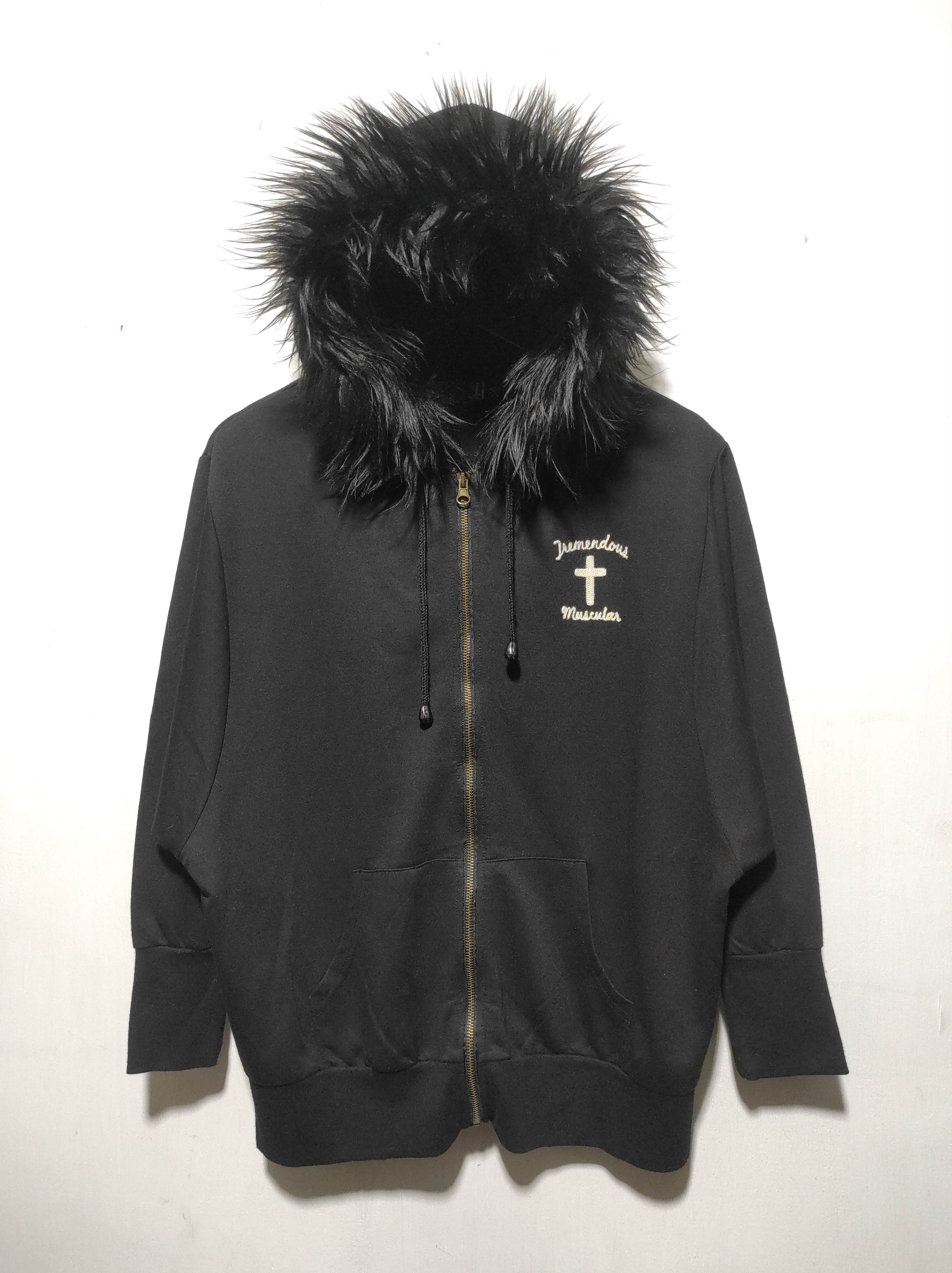 Japanese Brand Galyge Zip Fur Hoodie i6w9 LGB style Size L / US 10 / IT 46 - 3 Thumbnail