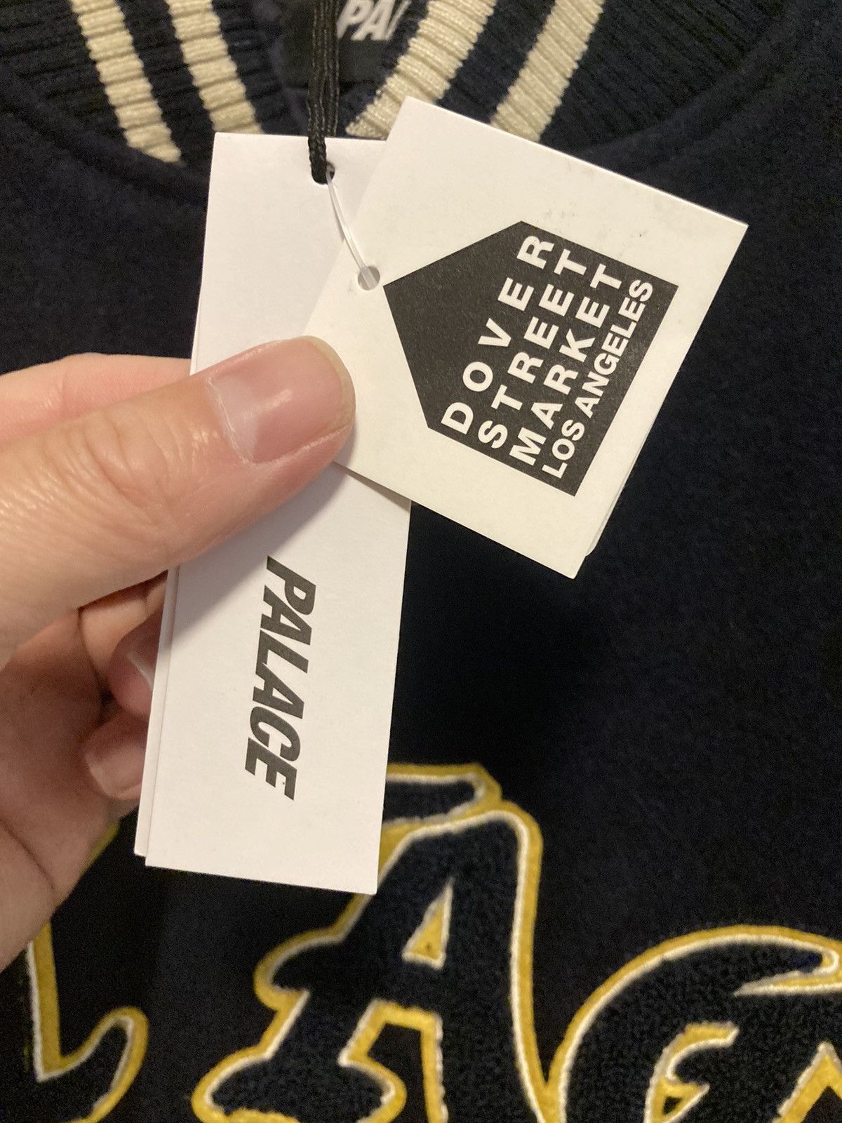 Palace Palace 2024SS Saint varsity jacket size M navy brand new Size US M / EU 48-50 / 2 - 3 Thumbnail