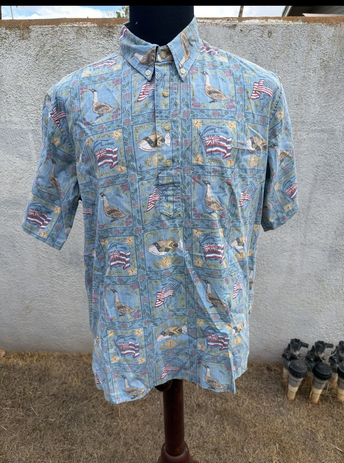 Reyn Spooner PreOwned Reyn Spooner Dietrich Varez Multicolored Men's L Size US L / EU 52-54 / 3 - 1 Thumbnail