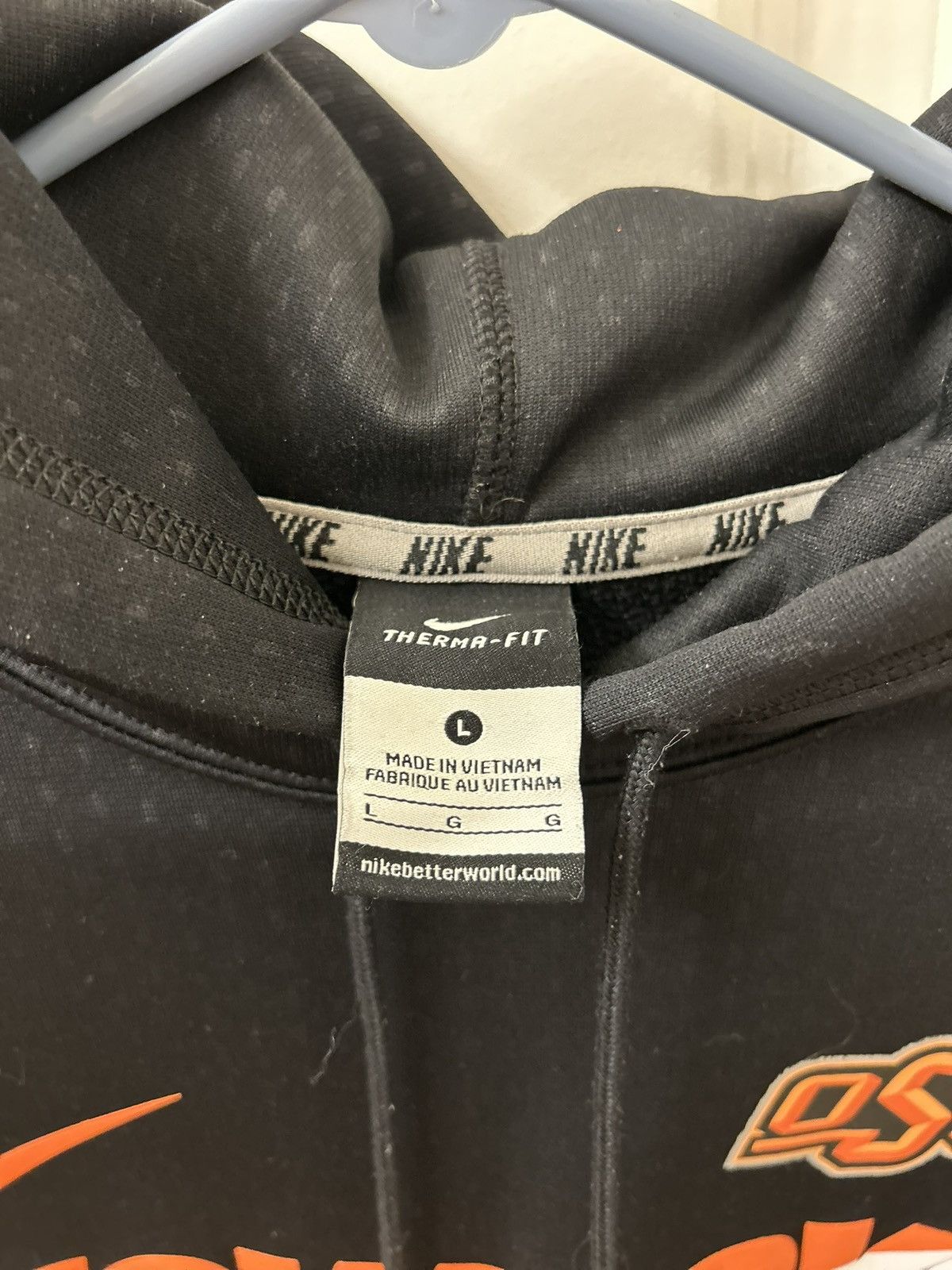 Nike Nike Therma Fit Oklahoma State Cowboys Sweatshirt Hoodie Size US L / EU 52-54 / 3 - 2 Thumbnail