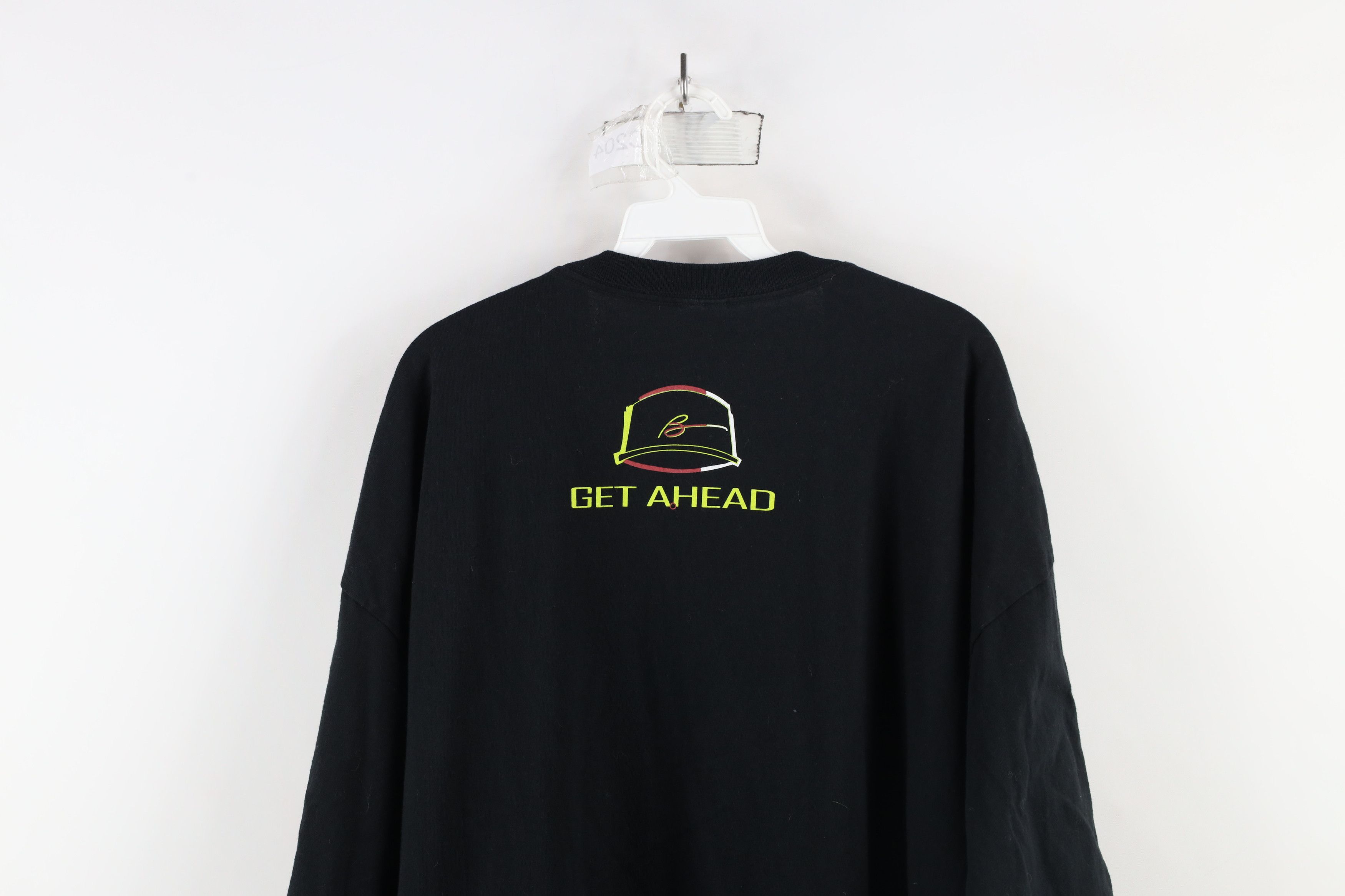 Vintage Vintage 90s Y2K Streetwear Make Moves Not Excuses T-Shirt Size US XXL / EU 58 / 5 - 11 Thumbnail
