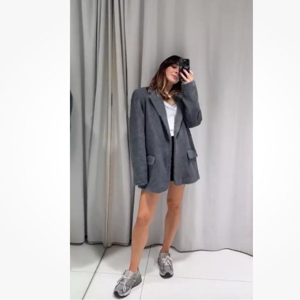 Zara 🦋 Bloggers Favorite 🦋 NWT Zara Faux Fur Soft Oversized St Size M / US 6-8 / IT 42-44 - 8 Thumbnail