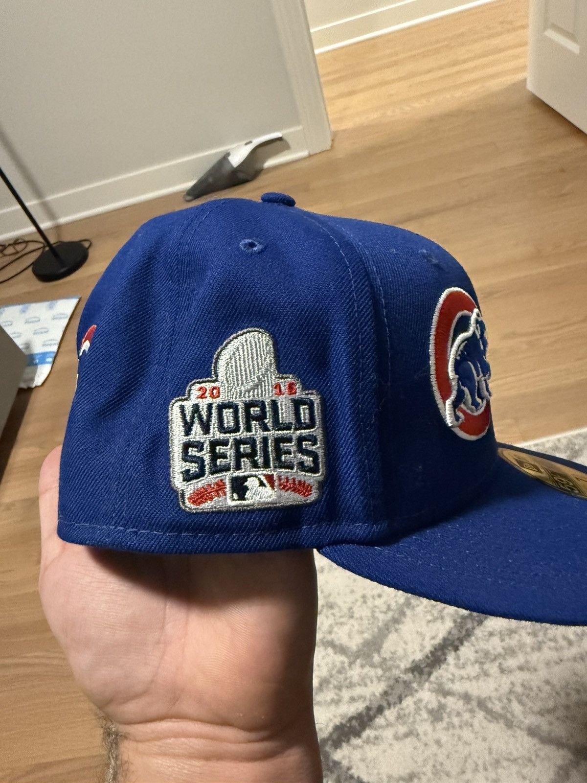 New Era 2016 Cubs World Series hat. Size 7 5/8th. New Era. Size ONE SIZE - 4 Thumbnail