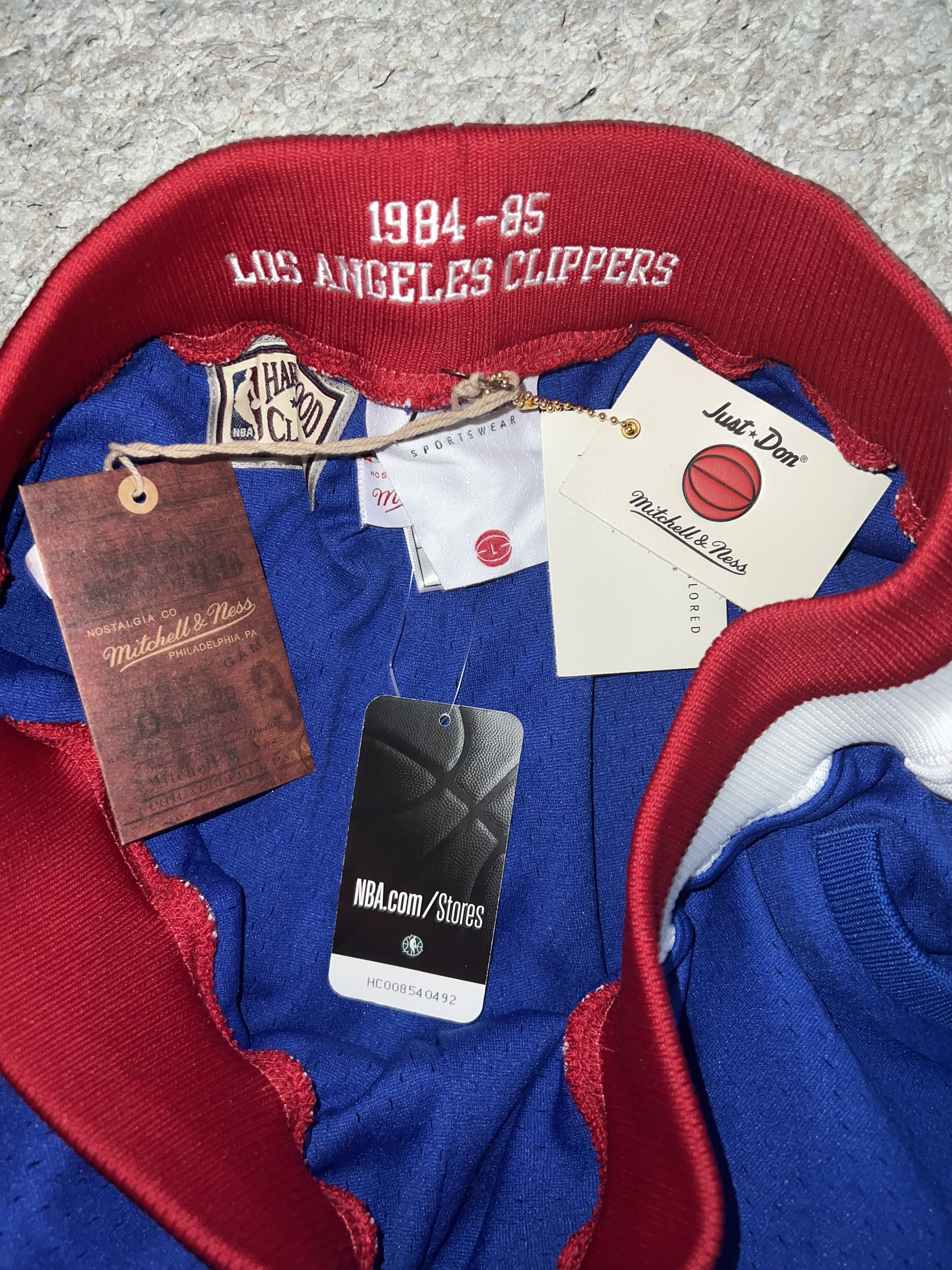 Just Don Just Don LA Clippers 84-85 Mitchell & Ness NBA Shorts New Size US 34 / EU 50 - 10 Thumbnail