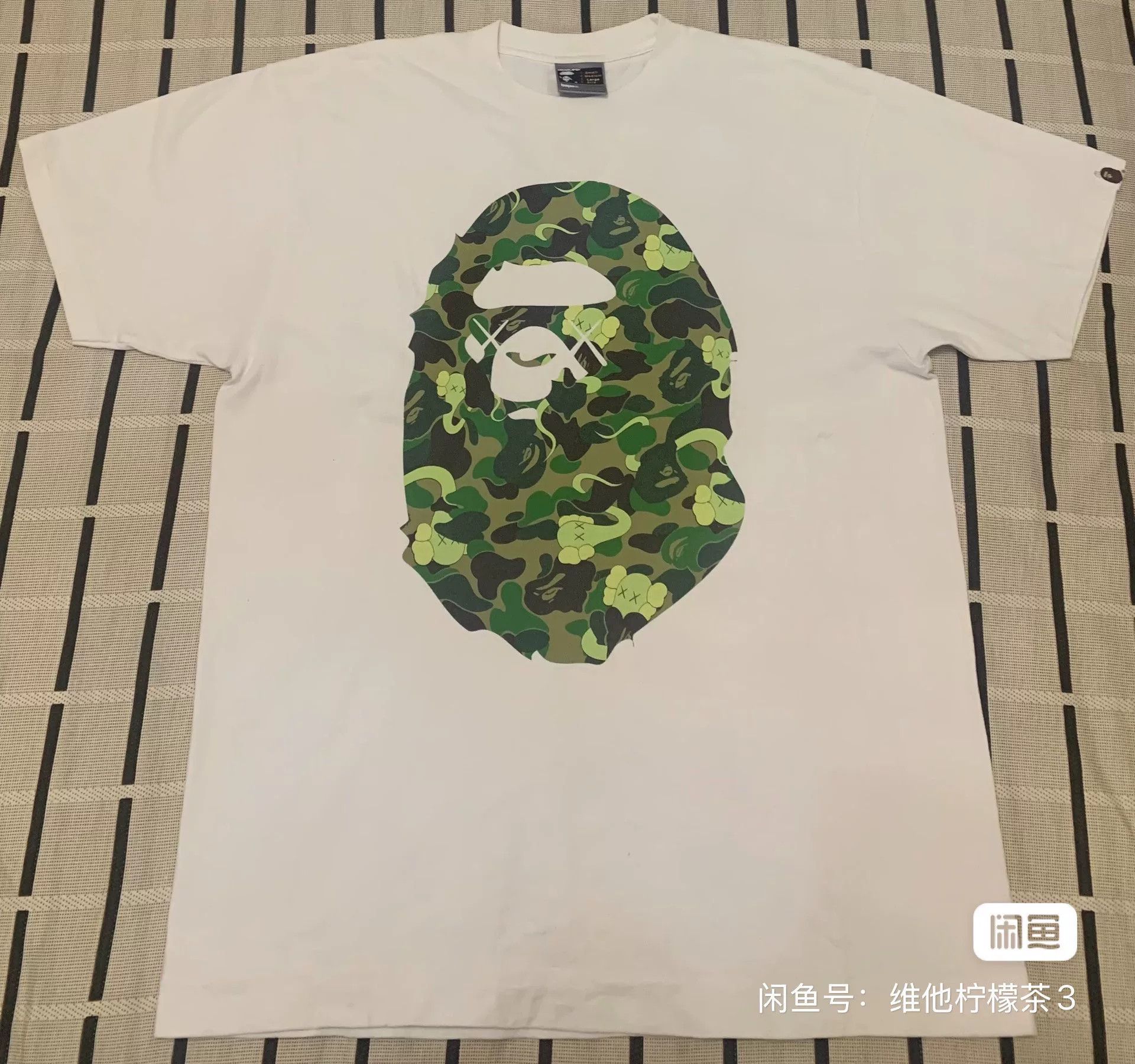 Bape Bape Camo Ape Head Pink T-Shirt L Men Size US L / EU 52-54 / 3 - 1 Thumbnail