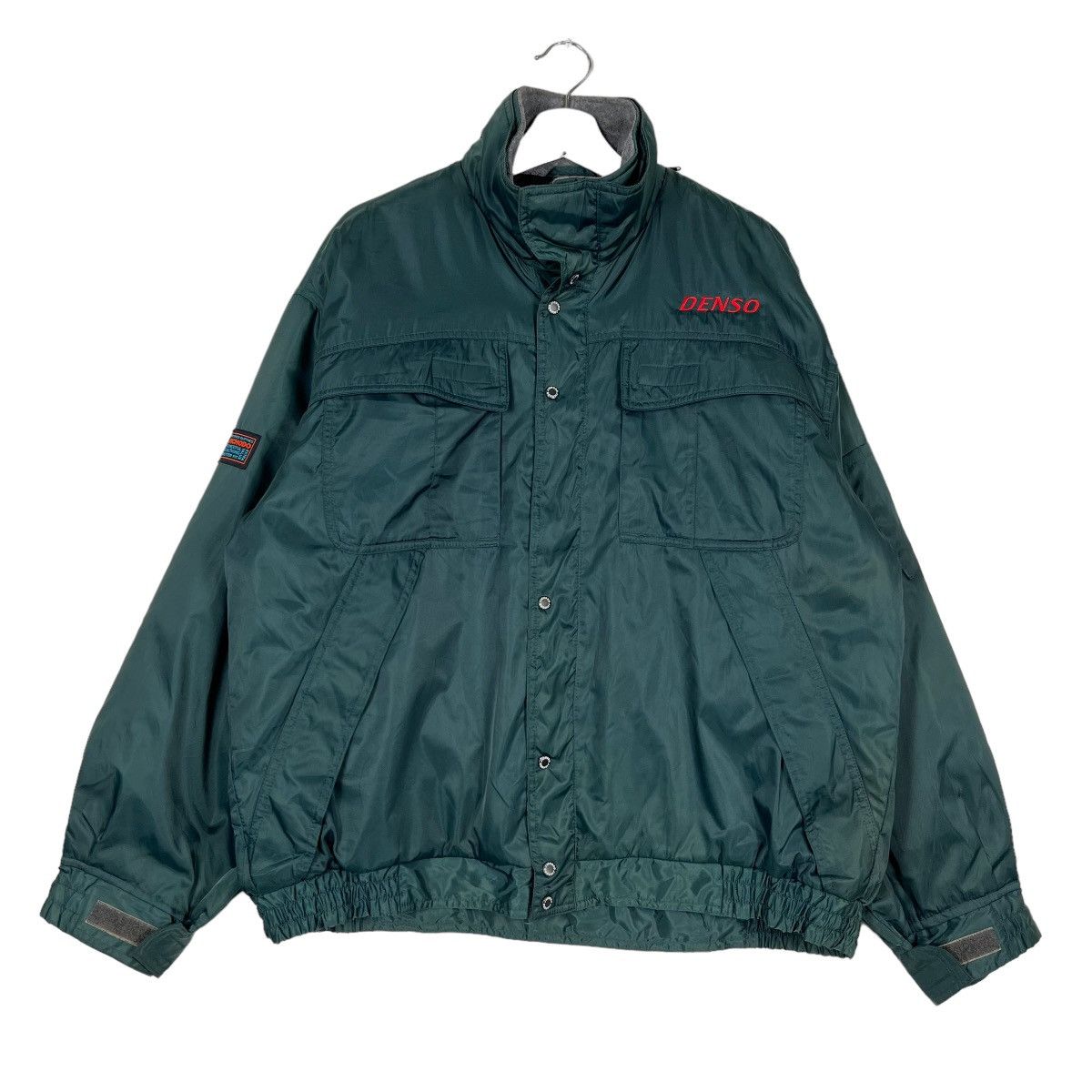 Japanese Brand 🔥 VINTAGE JICHODO DENSO BOMBER JACKET Size US L / EU 52-54 / 3 - 2 Thumbnail