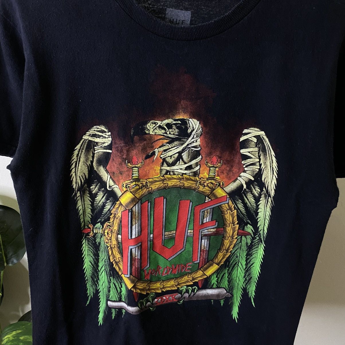 Huf HUF WORLDWIDE LEGALIZATION TOUR 2016 T SHIRT Size US M / EU 48-50 / 2 - 2 Thumbnail