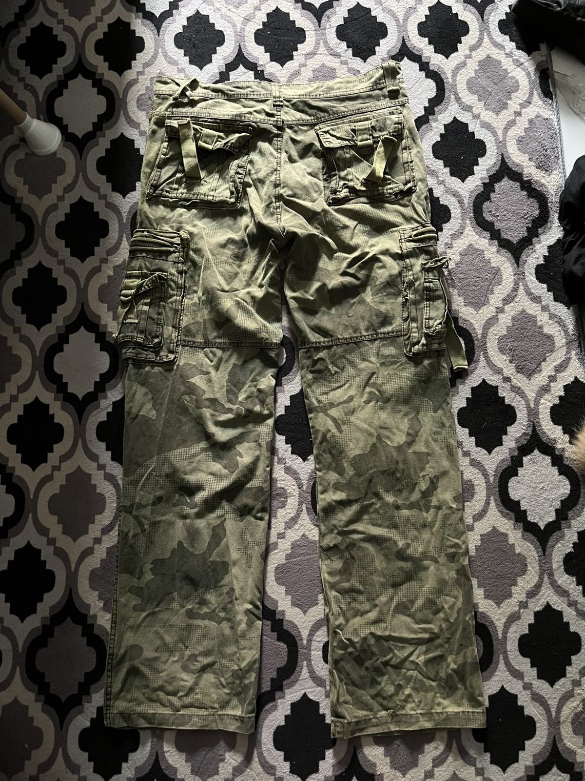 Yasuyuki Ishii Vintage unknwn camo cargo seditionaries pants Size US 34 / EU 50 - 2 Thumbnail