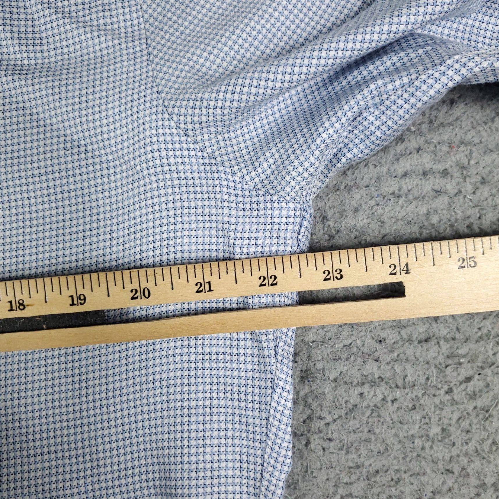 Banana Republic Banana Republic Shirt Men Medium 15.5 Blue Button-Up Long Sleeve Casual Workwear Modern Preppy Mens Size US M / EU 48-50 / 2 - 7 Thumbnail