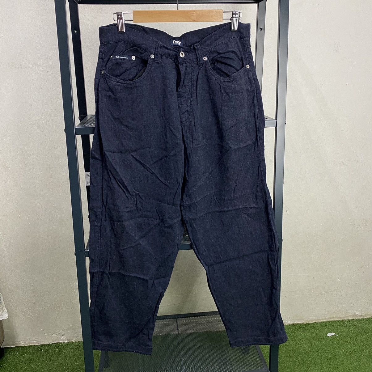 Dolce & Gabbana × Vintage Vintage Dolce & Gabbana Archival Baggy Relaxed Fit Jeans Y2K Size US 32 / EU 48 - 1 Thumbnail