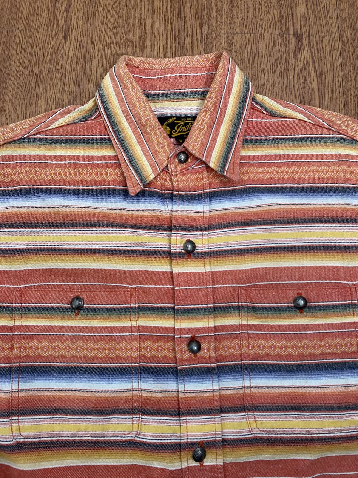Indian Motorcycle Indian motorcycle navajo shirt by Toyo enterprise Size US S / EU 44-46 / 1 - 4 Thumbnail