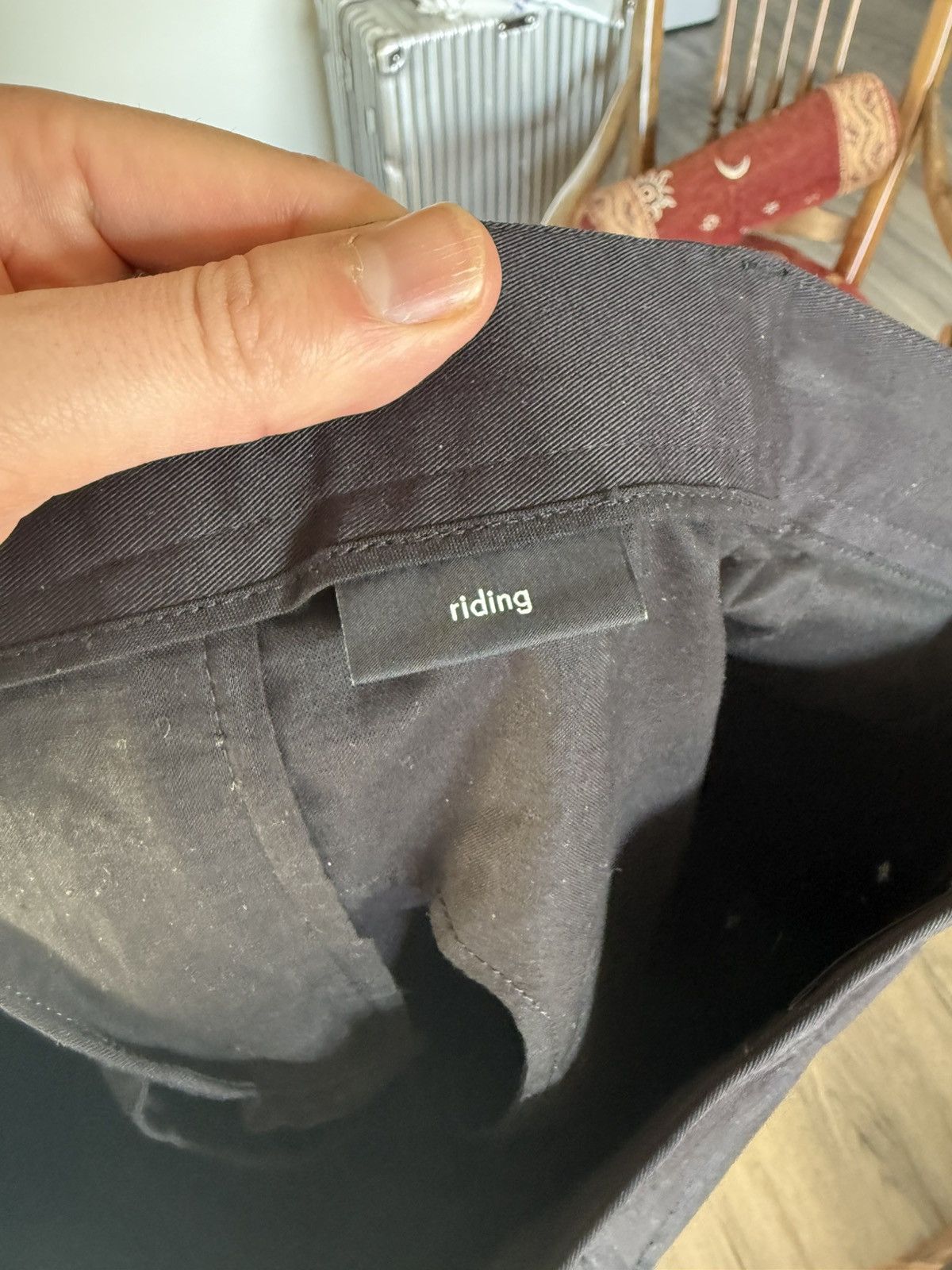 Gucci Gucci “Riding” Black Cotton Trousers Size US 36 / EU 52 - 14 Thumbnail