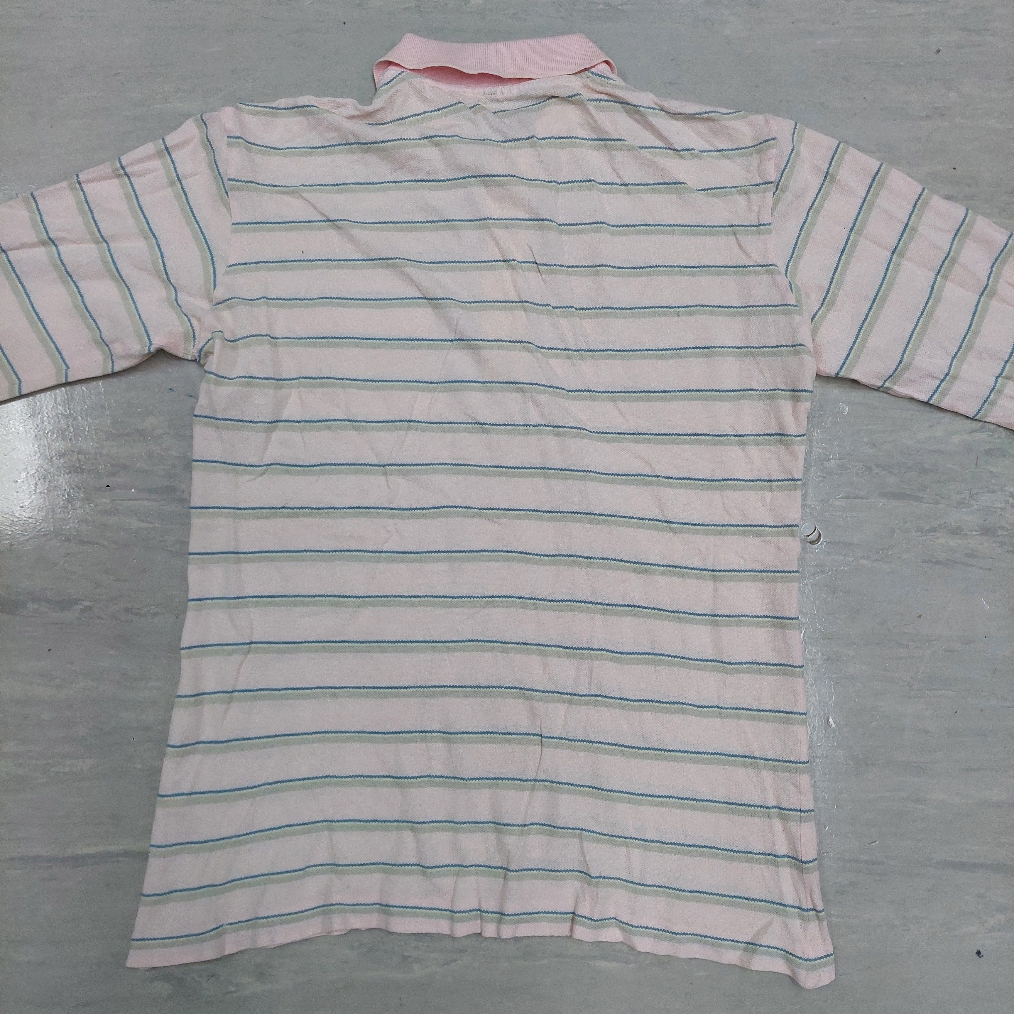 Lacoste Vintage Lacoste Striped Long Sleeve Polo Shirt Size US M / EU 48-50 / 2 - 7 Thumbnail