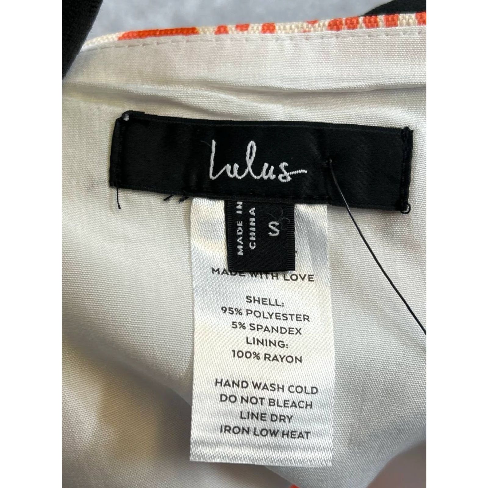 Lulus Lulus Shirt Womens Small Orange Beige Floral Cropped Tank Top New Size S / US 4 / IT 40 - 3 Thumbnail