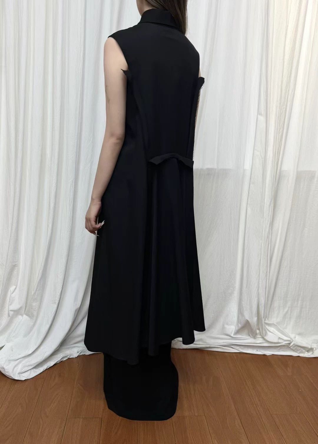 Yohji Yamamoto Yohji 11aw Wool Deconstructed Dress Size S / US 4 / IT 40 - 5 Thumbnail