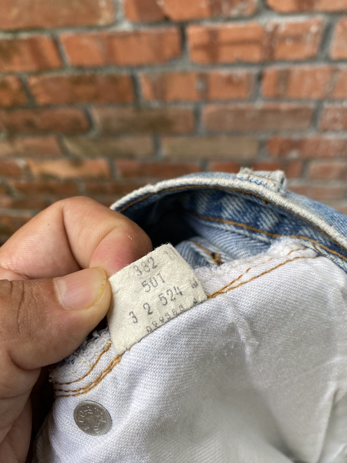Levi's Vintage Clothing W32x30 Vintage levi's 501 redline selvedge distressed Size US 32 / EU 48 - 12 Thumbnail