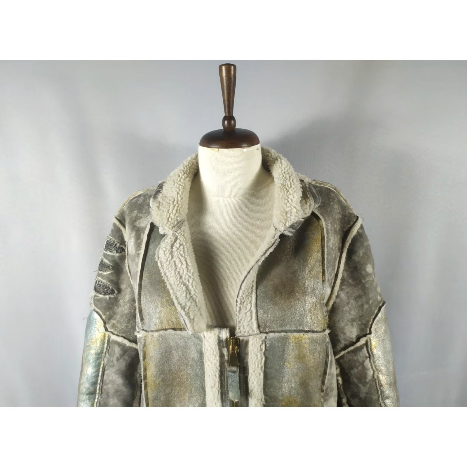 Vintage Elisa Cavaletti Daniela Dallavalle Coat Women Long Sleeve Gray Size L Overcoat Vintage No Size L / US 10 / IT 46 - 5 Thumbnail