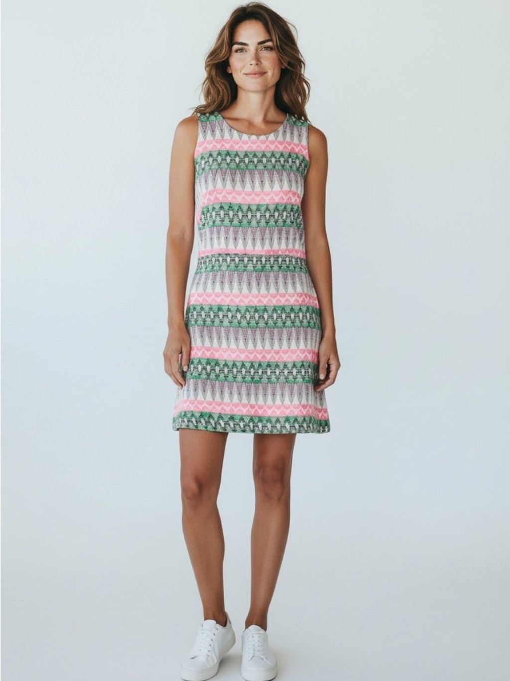 MILLY Milly Embroidered Slim Shift Dress Size XL / US 12-14 / IT 48-50 - 1 Thumbnail