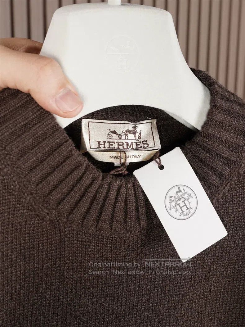 Other Hermes Thick Cashmere Knit Sweater Size US M / EU 48-50 / 2 - 7 Thumbnail