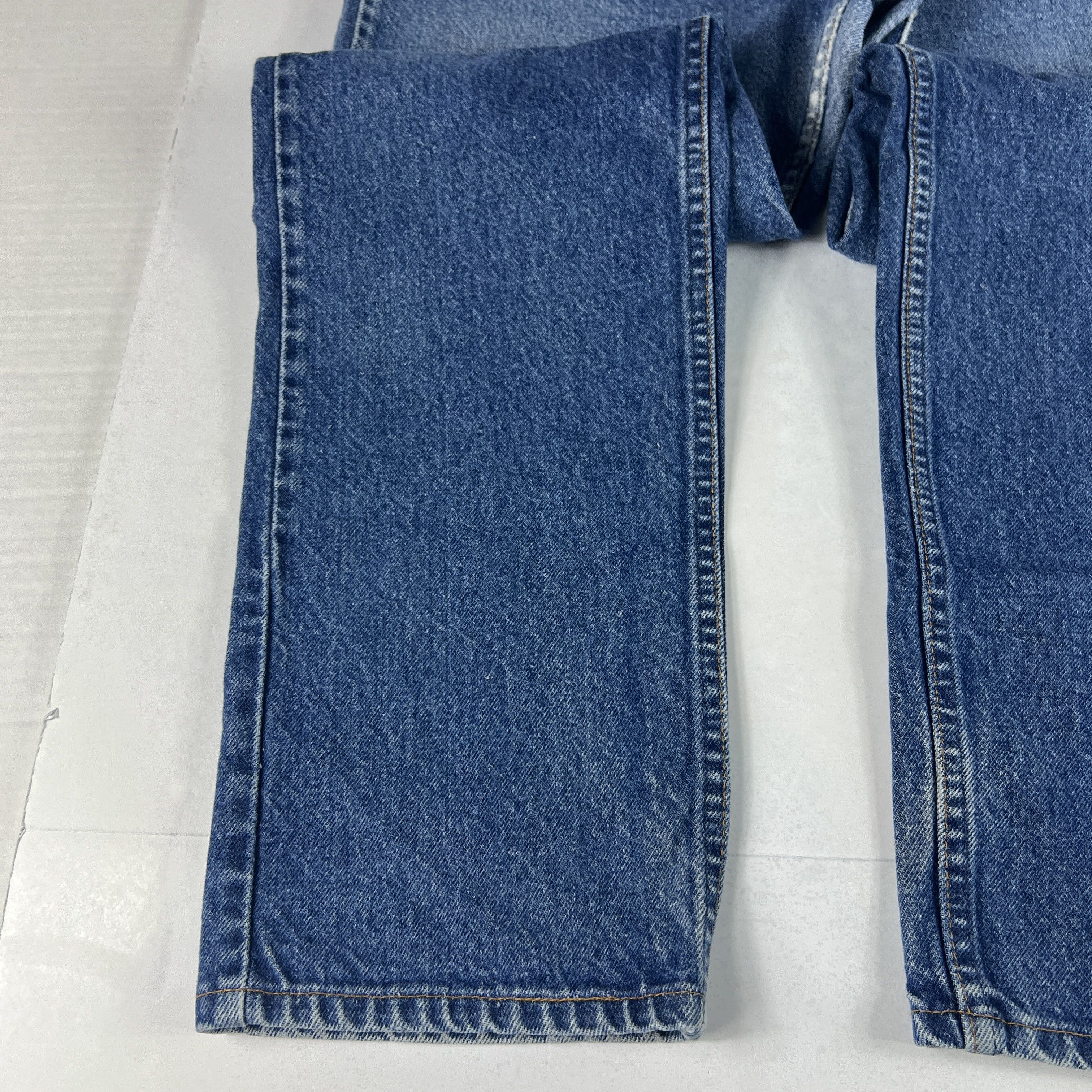 Levi's × Vintage VTG 90s Levi's Jeans 505 Straight Blue Faded Cotton Denim Size US 36 / EU 52 - 7 Thumbnail