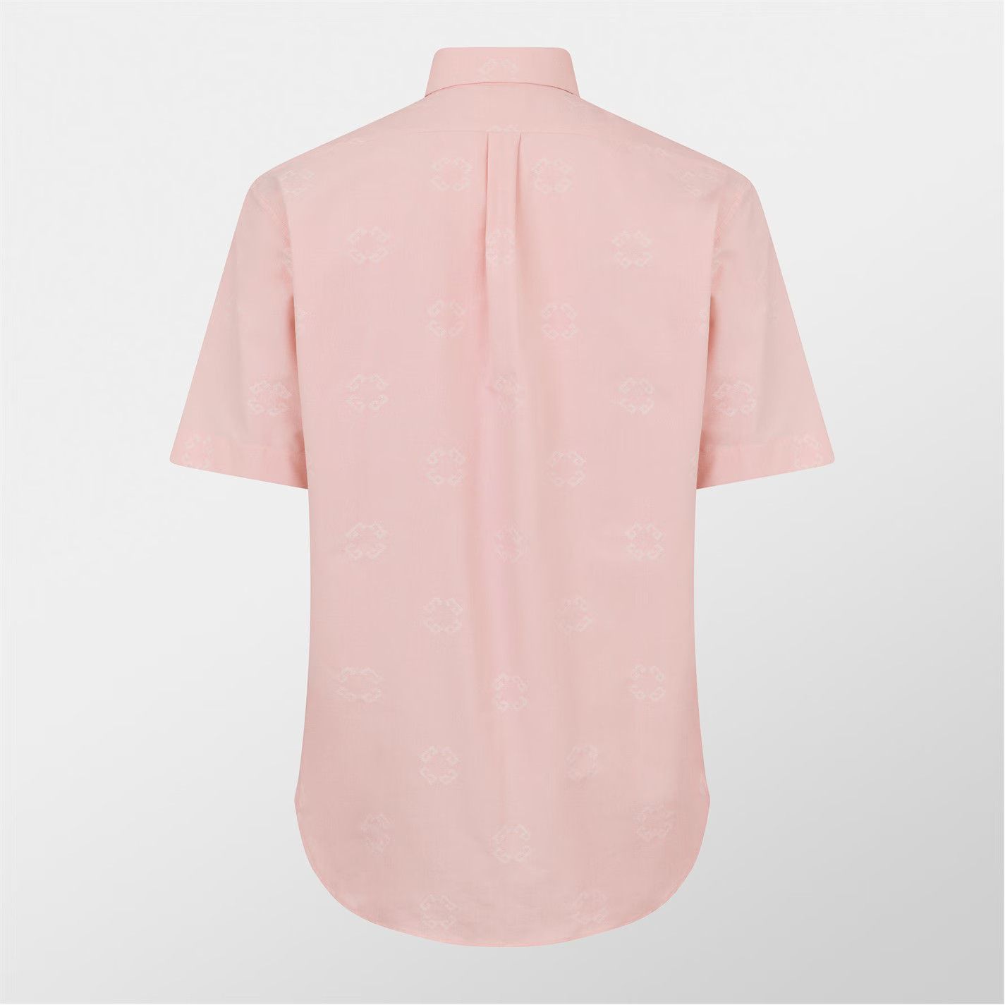 Givenchy o1g2r1mq0426 Monogram Short Sleeve Plain Shirt in Pink Size US M / EU 48-50 / 2 - 6 Thumbnail