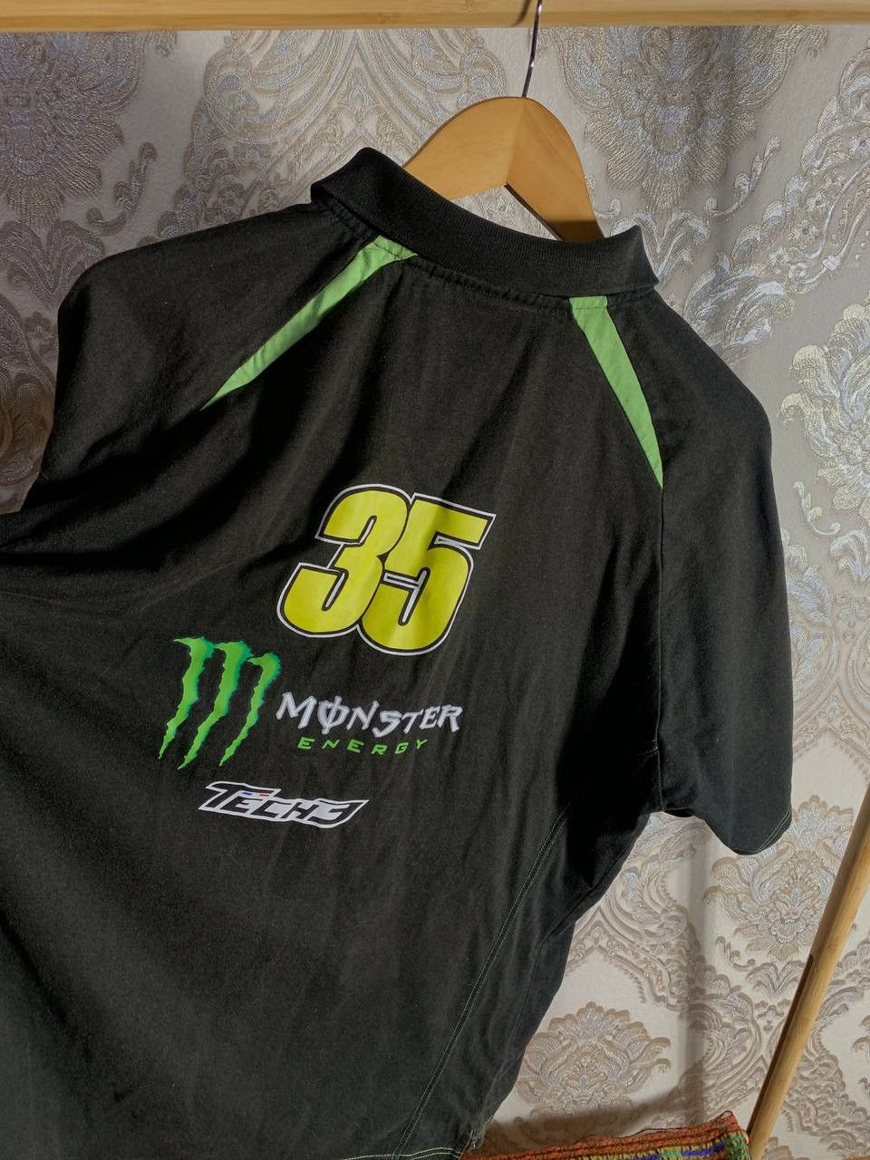 Vintage VERY RARE MONSTER ENERGY MOTORCYCLE POLO NASCAR Y2K 90s Size US XL / EU 56 / 4 - 9 Thumbnail