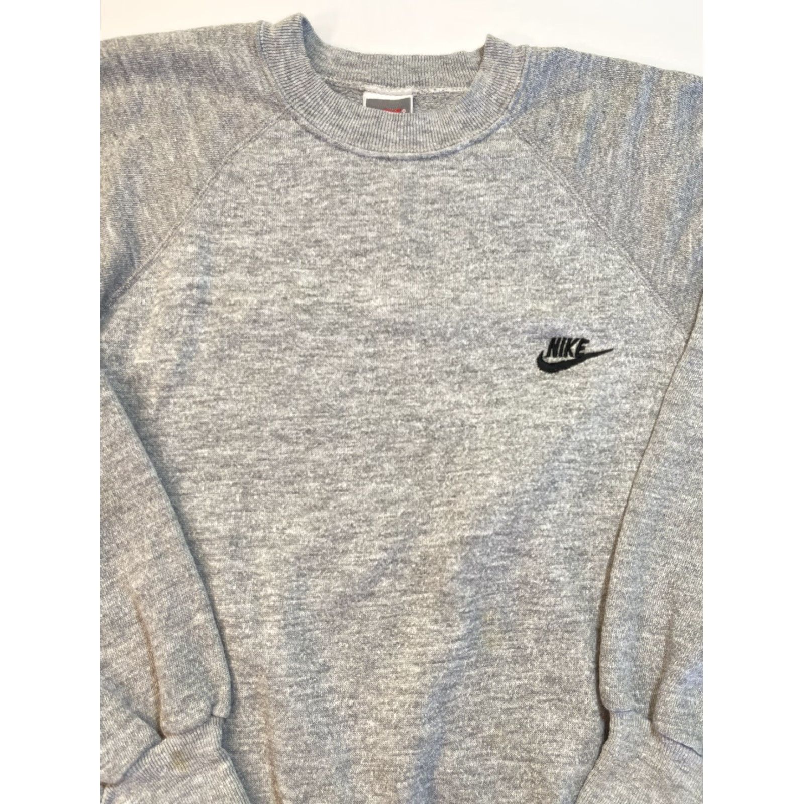 Nike VINTAGE Nike Air Crewneck Sweatshirt Mens Gray M 90s Hip Hop USA Size US M / EU 48-50 / 2 - 2 Thumbnail